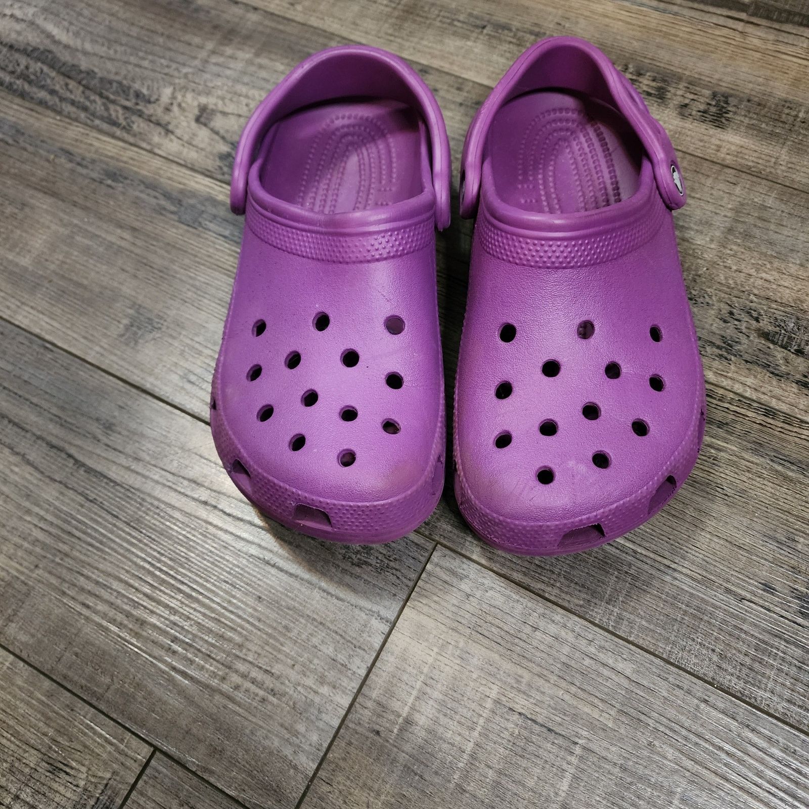 Crocs Purple Crocs Pre-owned Men 5 Women 7 SH1 Size US 7 / IT 37 - 8 Thumbnail