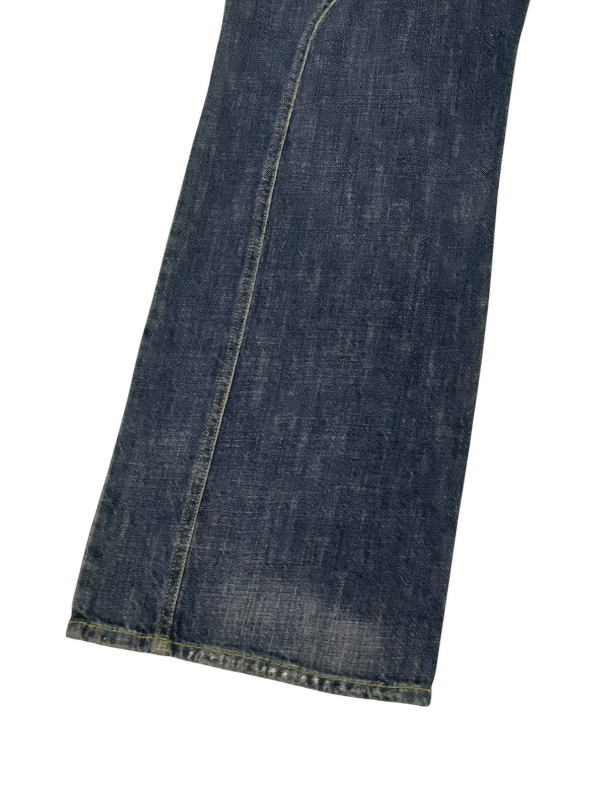 Roberto Cavalli Wide Jeans Just Cavalli Chrome Heart Dior Erd cdg Amiri 2🟦9 Size US 35 - 9 Thumbnail