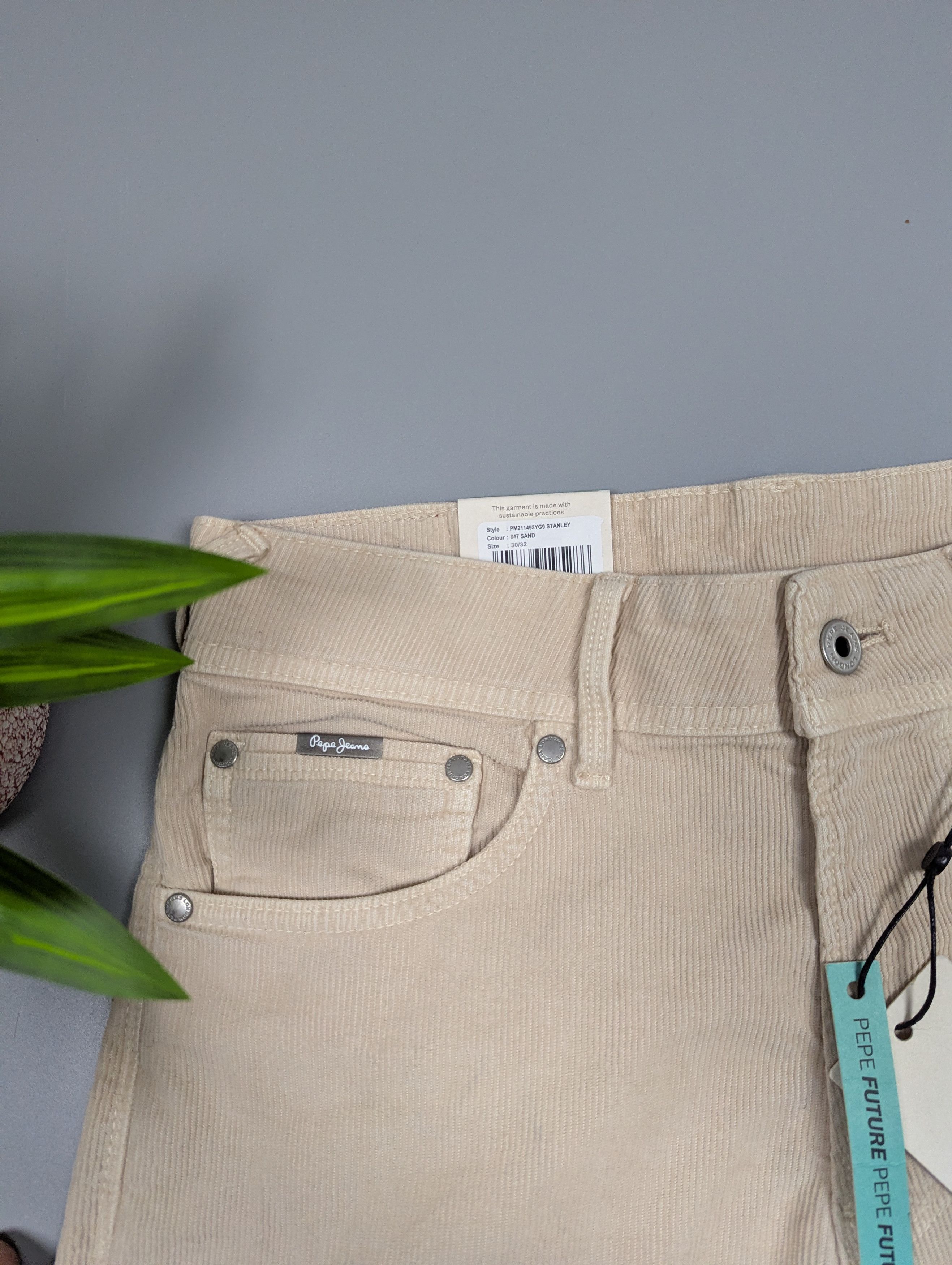 Pepe Jeans New Pepe Jeans Stanley Taper Corduroy Pants Size US 30 / EU 46 - 11 Thumbnail