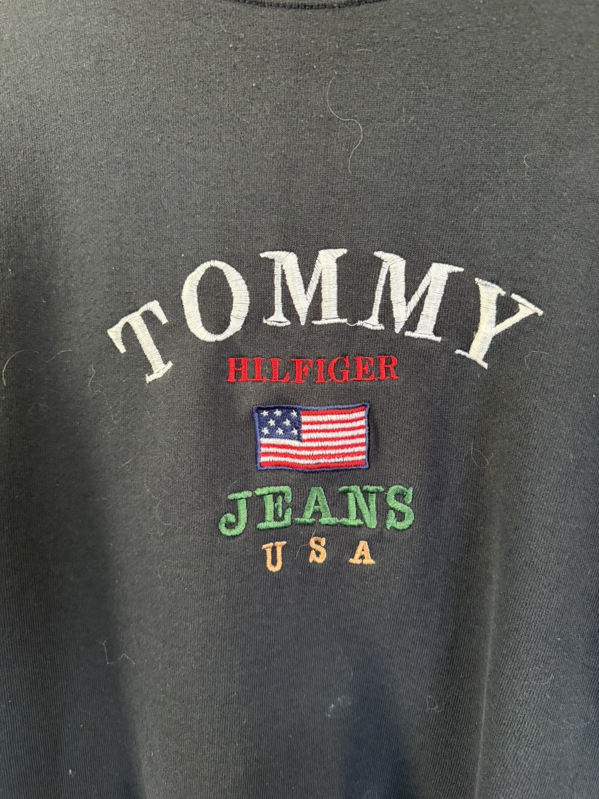 Tommy Hilfiger Vintage Tommy Hilfiger sweatshirt Size US XL / EU 56 / 4 - 3 Thumbnail