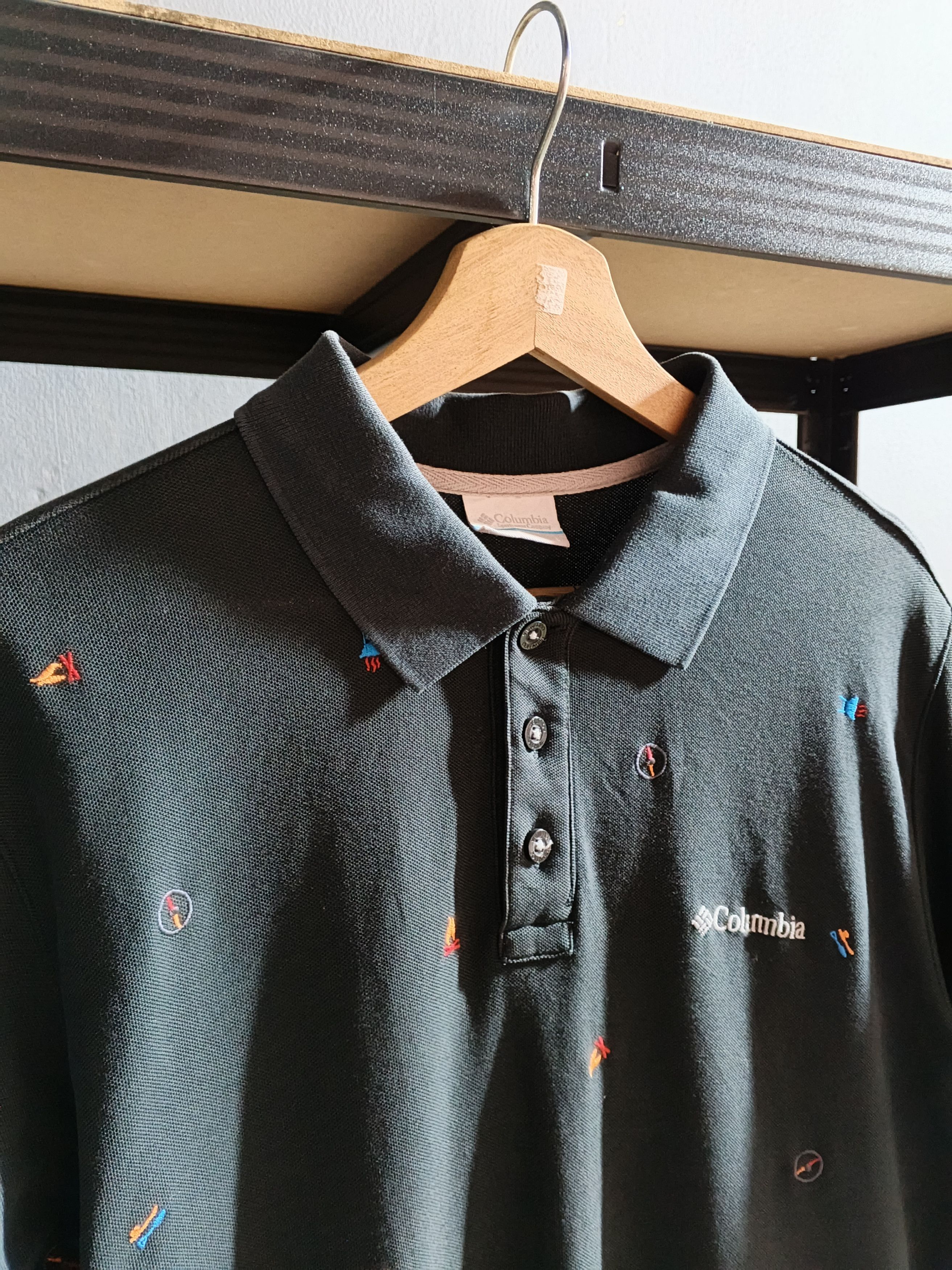 Columbia Vintage Columbia Embroided Polo Size US L / EU 52-54 / 3 - 2 Thumbnail
