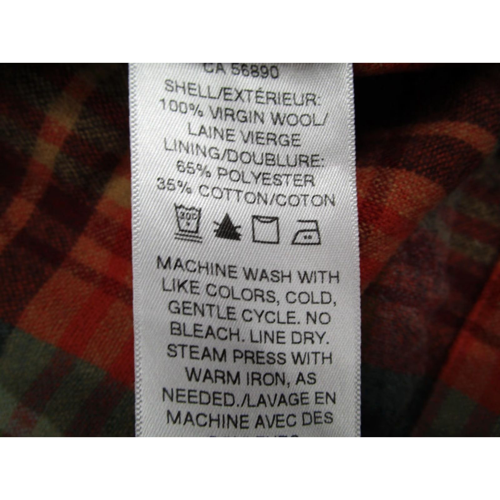 Pendleton Pendleton Board Shirt Mens L Multicolor Plaid Wool Flannel Lined Casual Surf Button-Up Size US L / EU 52-54 / 3 - 5 Thumbnail
