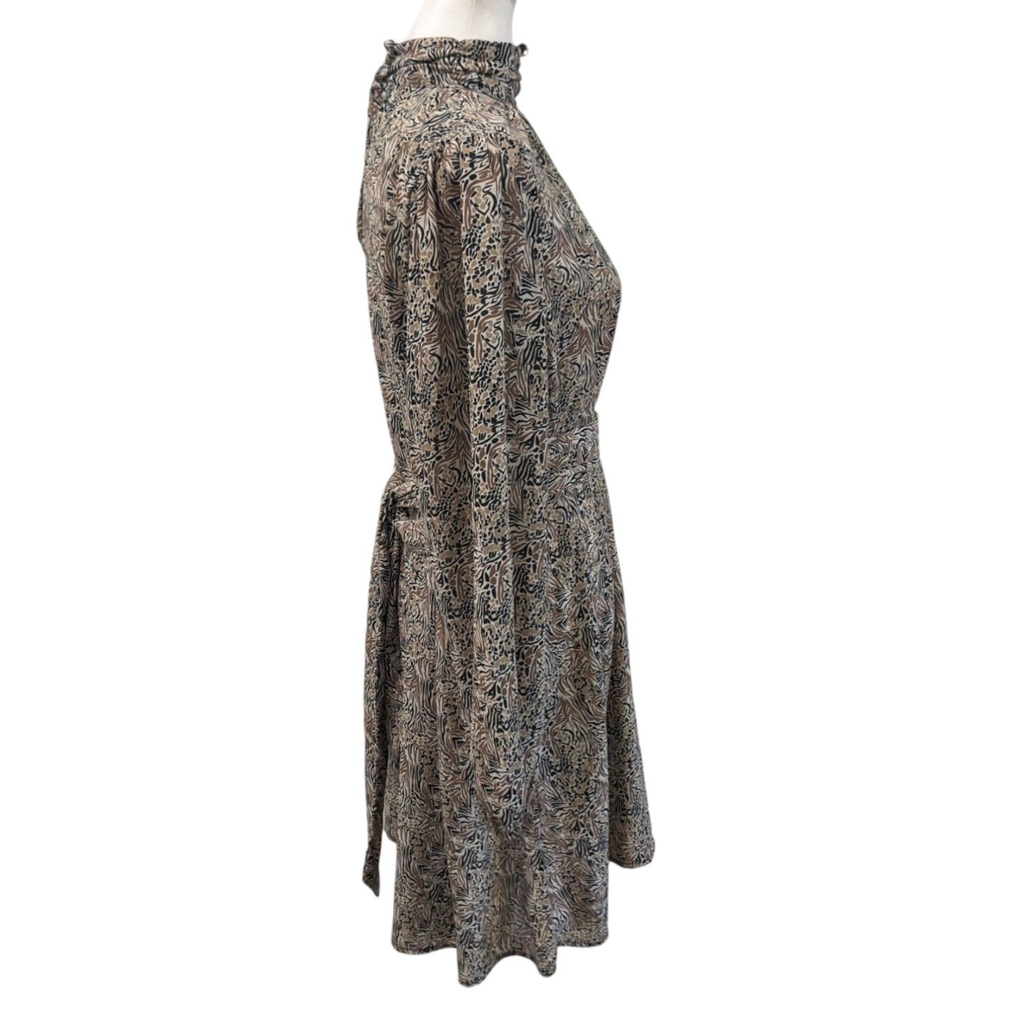 Other AWARE by Vero Moda Josephine Printed Mock Neck Dress Small Size S / US 4 / IT 40 - 6 Thumbnail