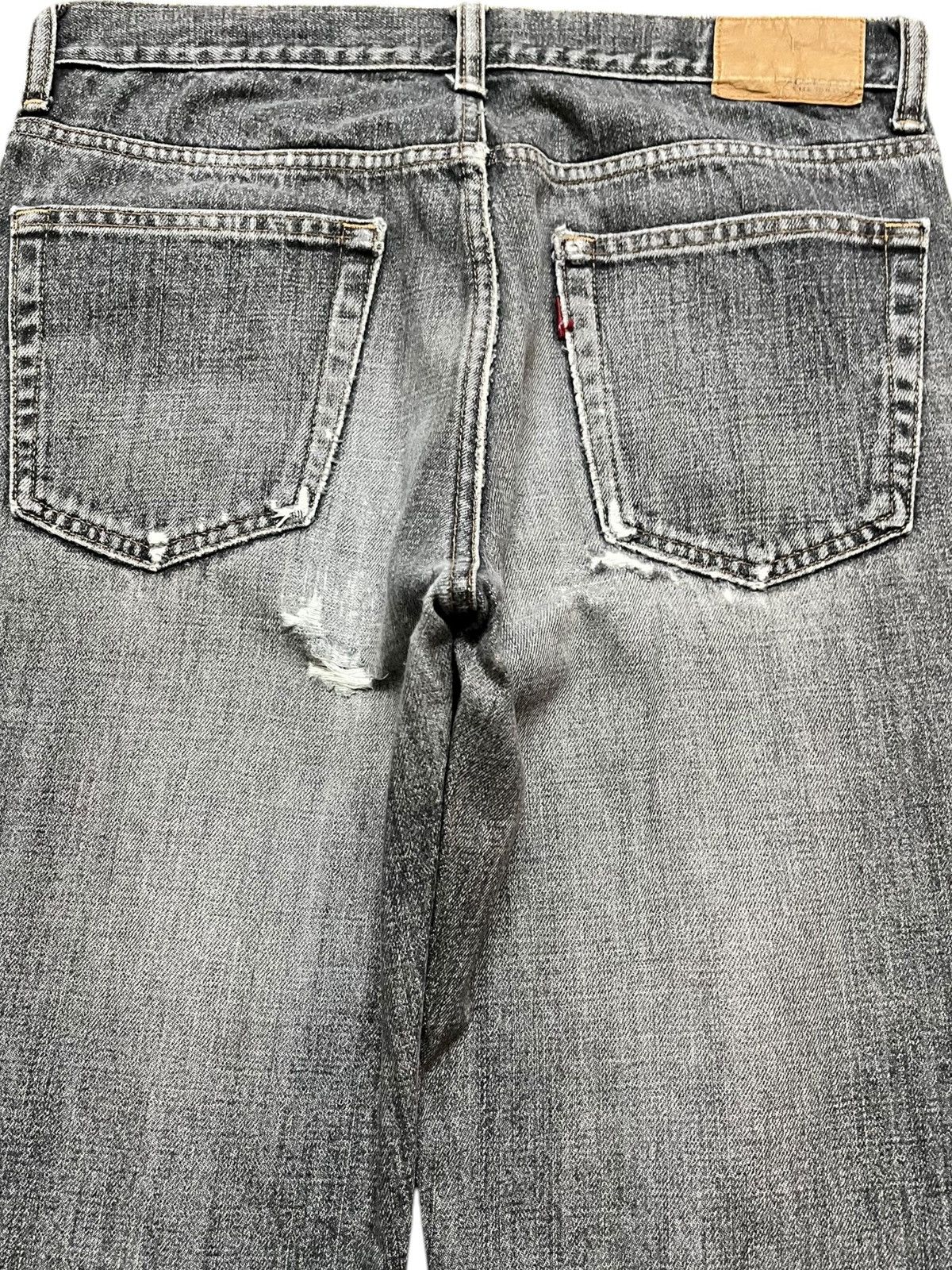 BUFFALO BOBS Vintage Bobson Chessking Flare Faded Whiskering Denim Size US 30 / EU 46 - 6 Thumbnail