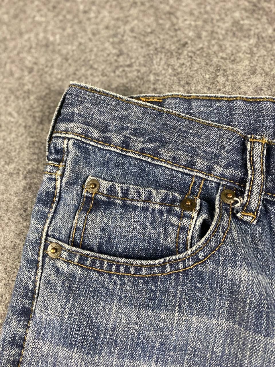 Levi's levis 514 straight cut slightly distressed denim Size US 30 / EU 46 - 9 Thumbnail