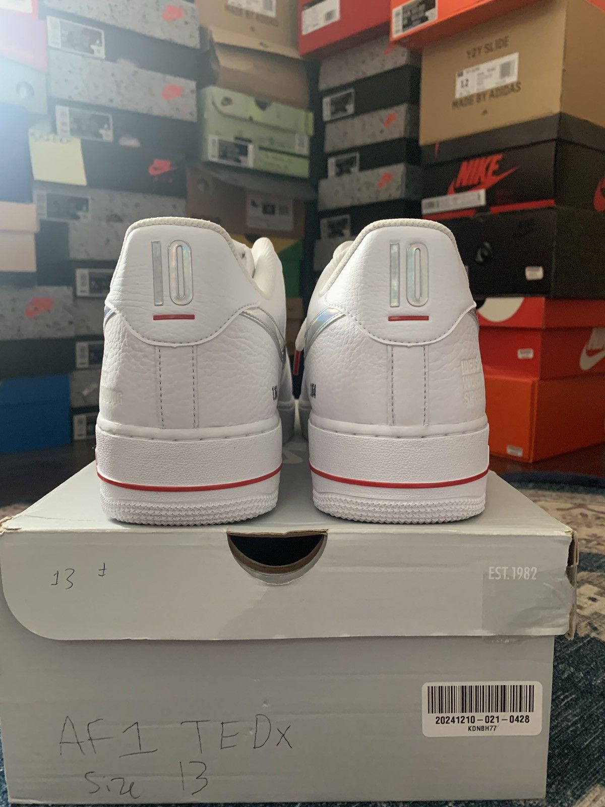 Nike Nike Air Force 1 Low TedX Promo Sample Size US 13 / EU 46 - 12 Thumbnail
