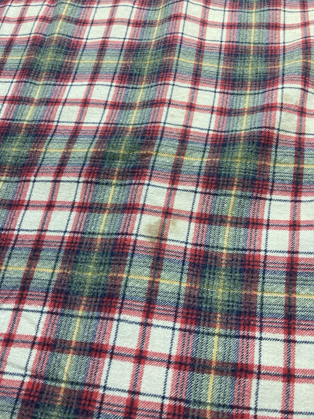Vintage Dickies flannel shirt plaid soft brushed cotton distre small Size US L / EU 52-54 / 3 - 8 Thumbnail