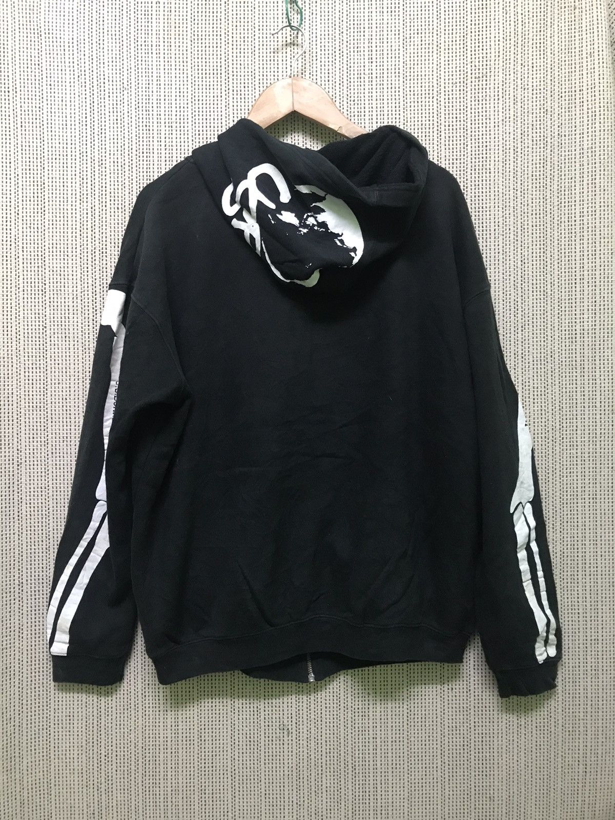 Japanese Brand u.s. boarder Oversized Black Skeleton Hoodie Size US XL / EU 56 / 4 - 5 Thumbnail