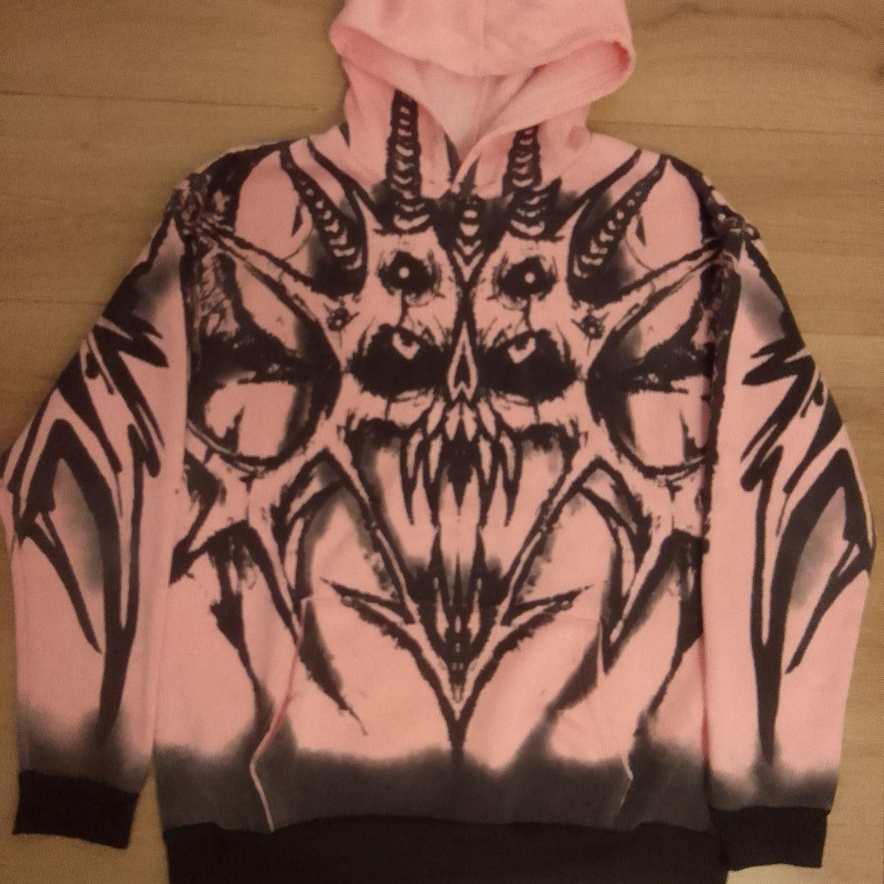 Other Y2k Pink Hoodie Size XL / US 12-14 / IT 48-50 - 1 Thumbnail