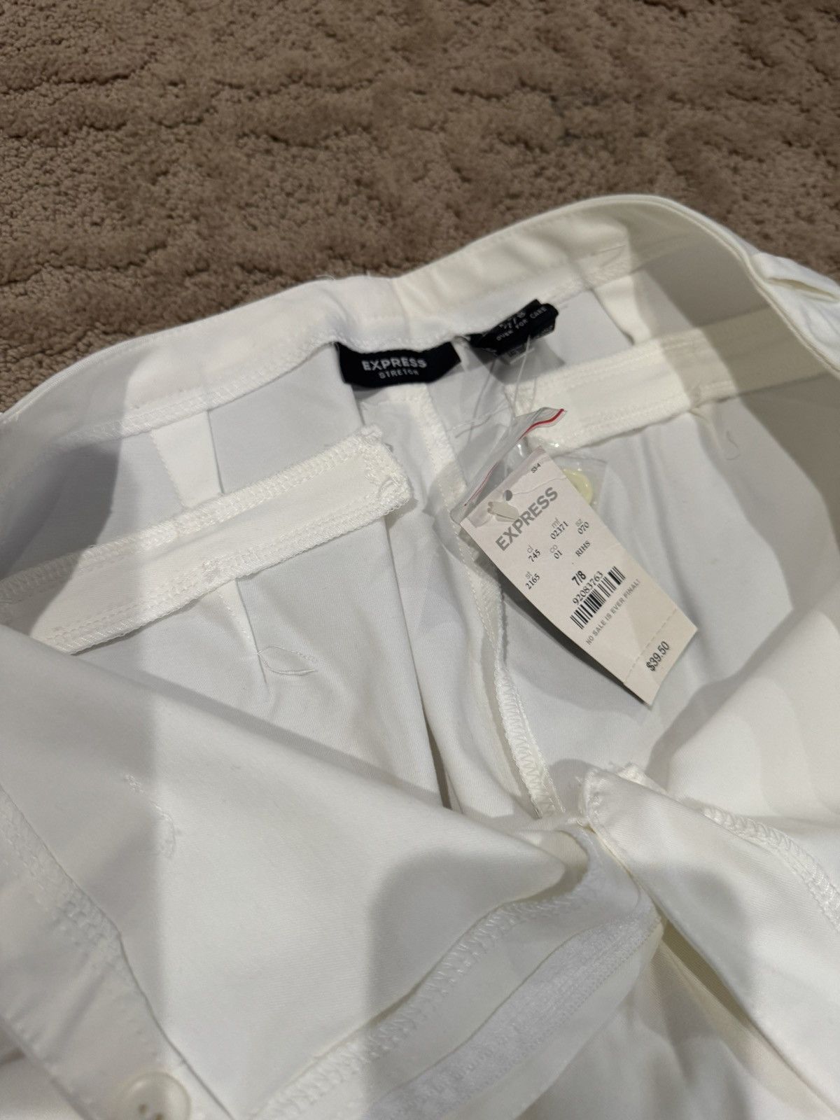 Express Express white women pant Size 30" / US 8 / IT 44 - 9 Thumbnail