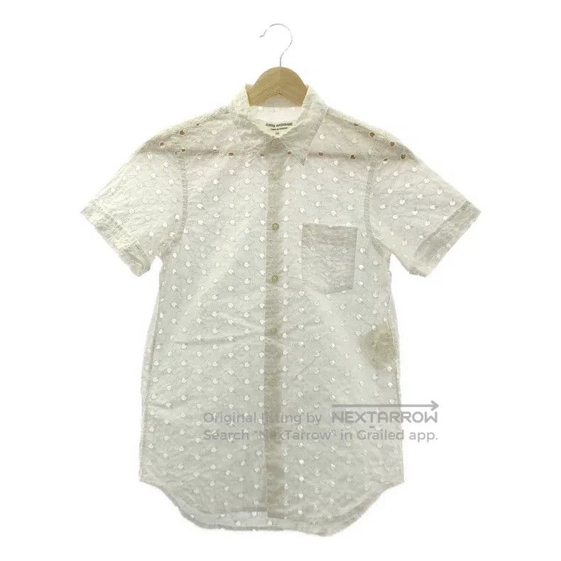 Junya Watanabe Junya Watanabe Cotton lace-up half sleeve shirt Size XS / US 0-2 / IT 36-38 - 1 Thumbnail