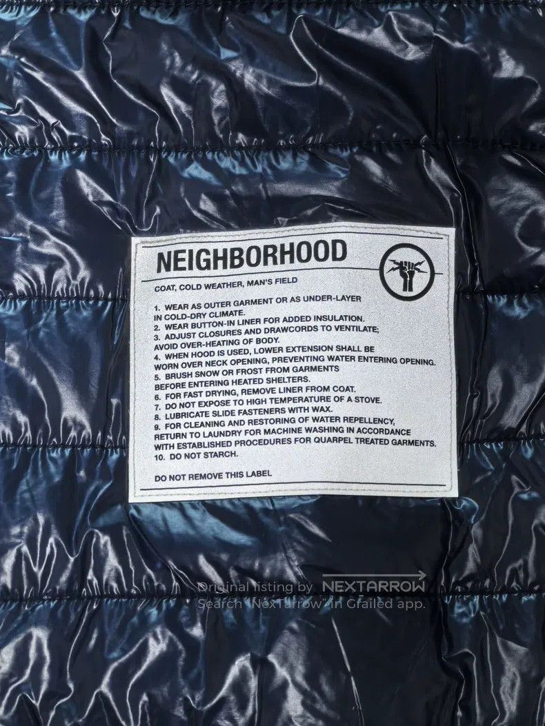 Neighborhood Puffer Michelin Vest Reflective Vest
