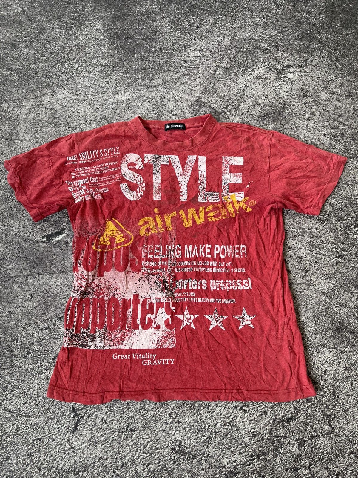 Airwalk Y2K air walk ifsixwasnine poem tshirt Size US M / EU 48-50 / 2 - 1 Thumbnail