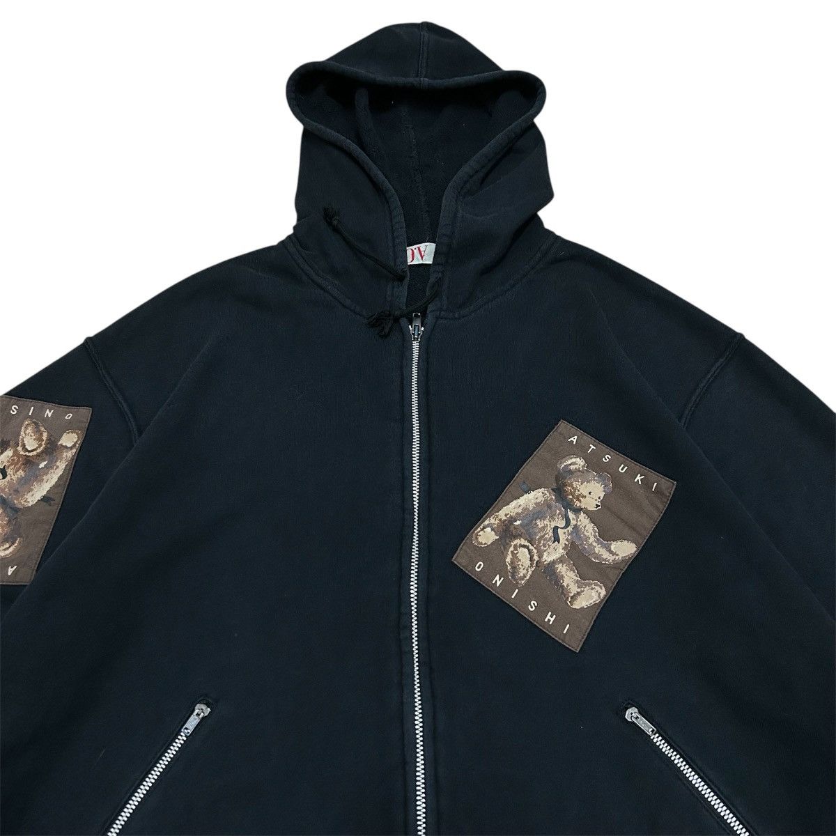 Japanese Brand Japanese Lolita Atsuki Onishi Bear Full Zip Hoodie Size US L / EU 52-54 / 3 - 3 Thumbnail