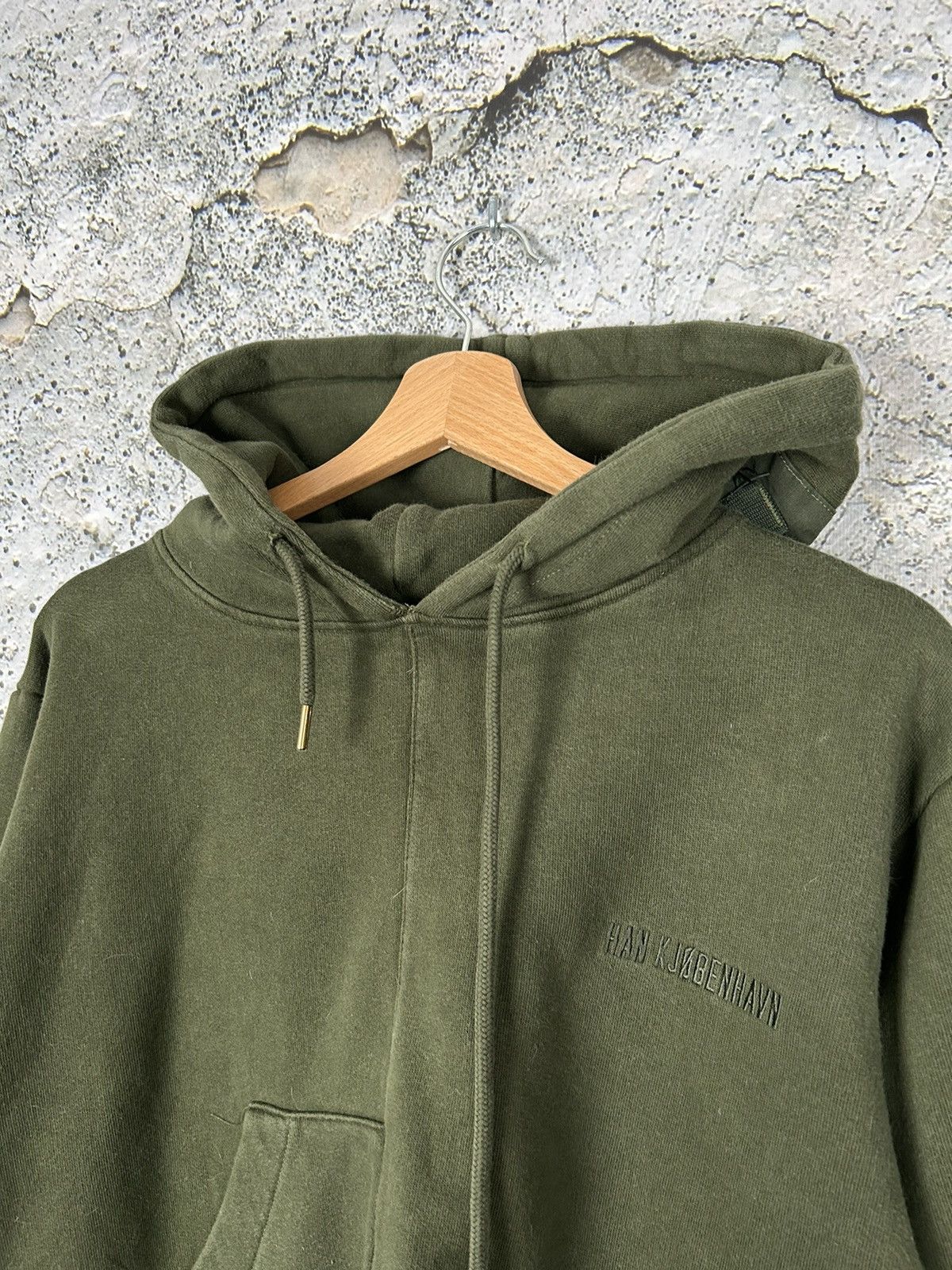 Han Kjobenhavn Han Kjobenhavn Military Boxy Avantgarde Hoodie Japanese Rare Size US S / EU 44-46 / 1 - 3 Thumbnail