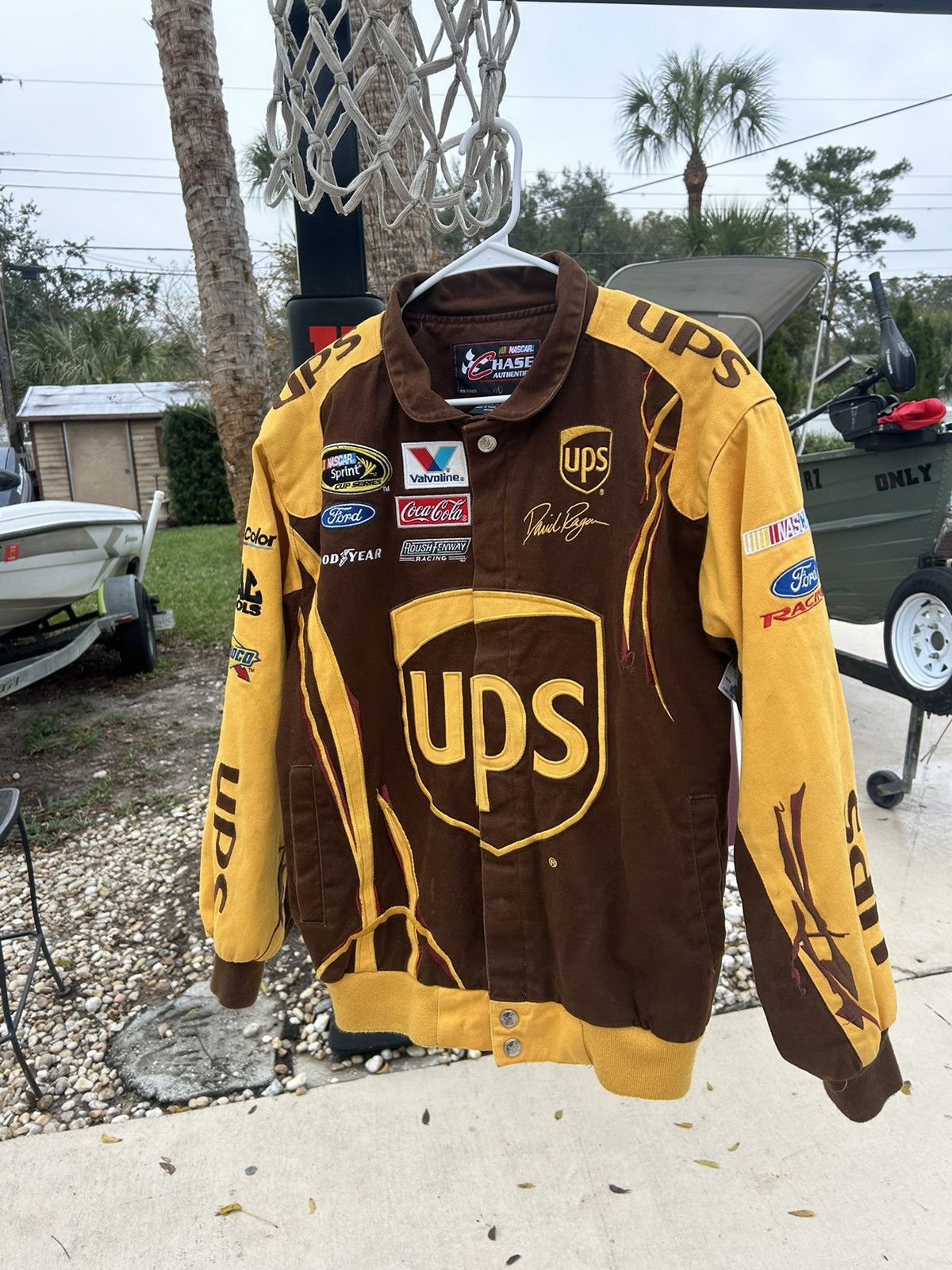 Chase Authentics × NASCAR UPS Nascar / Chase authentic bomber Size US M / EU 48-50 / 2 - 2 Thumbnail