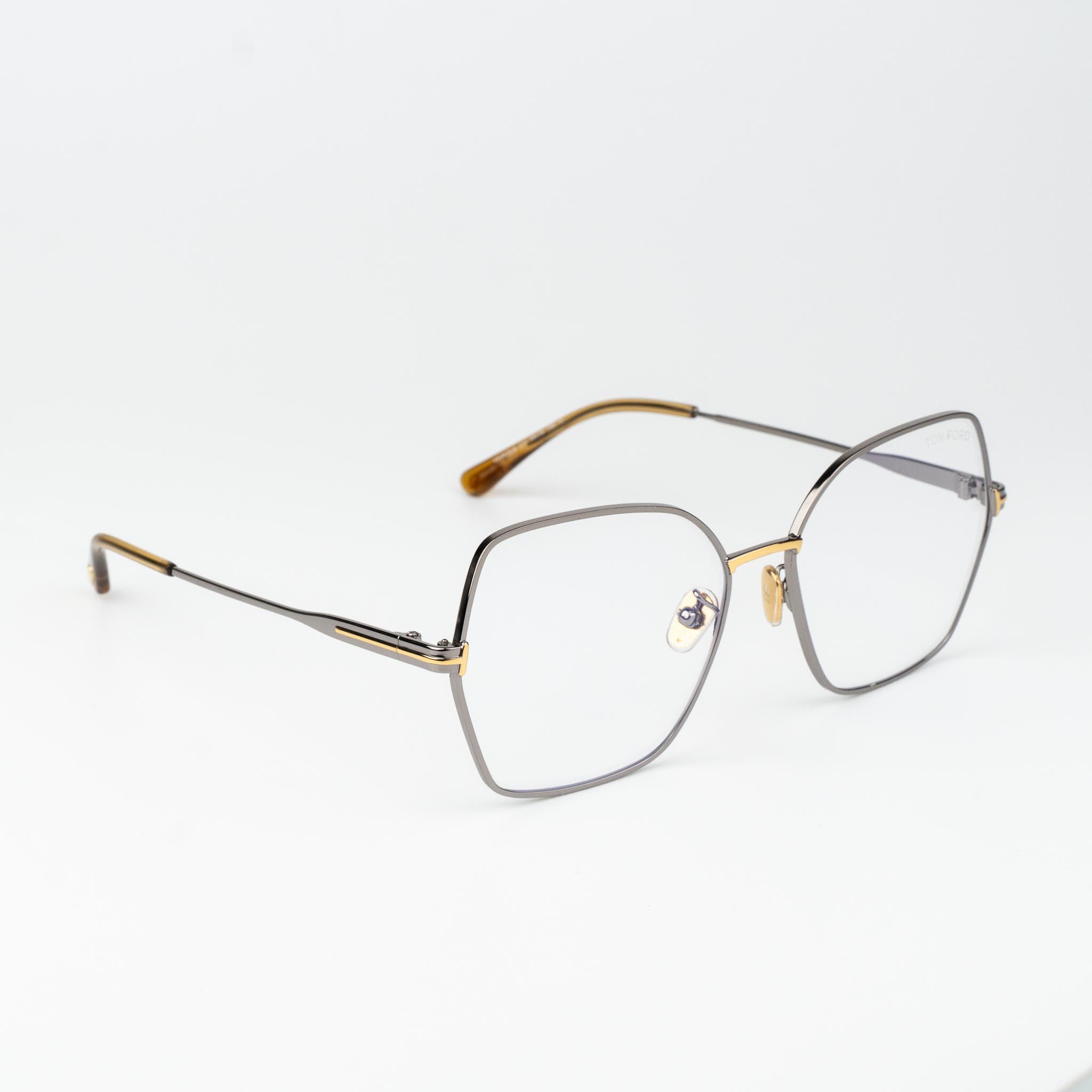 Tom Ford Tom Ford Woman Eyeglasses FT5876-B 014 NEW AUTHENTIC Size ONE SIZE - 3 Thumbnail