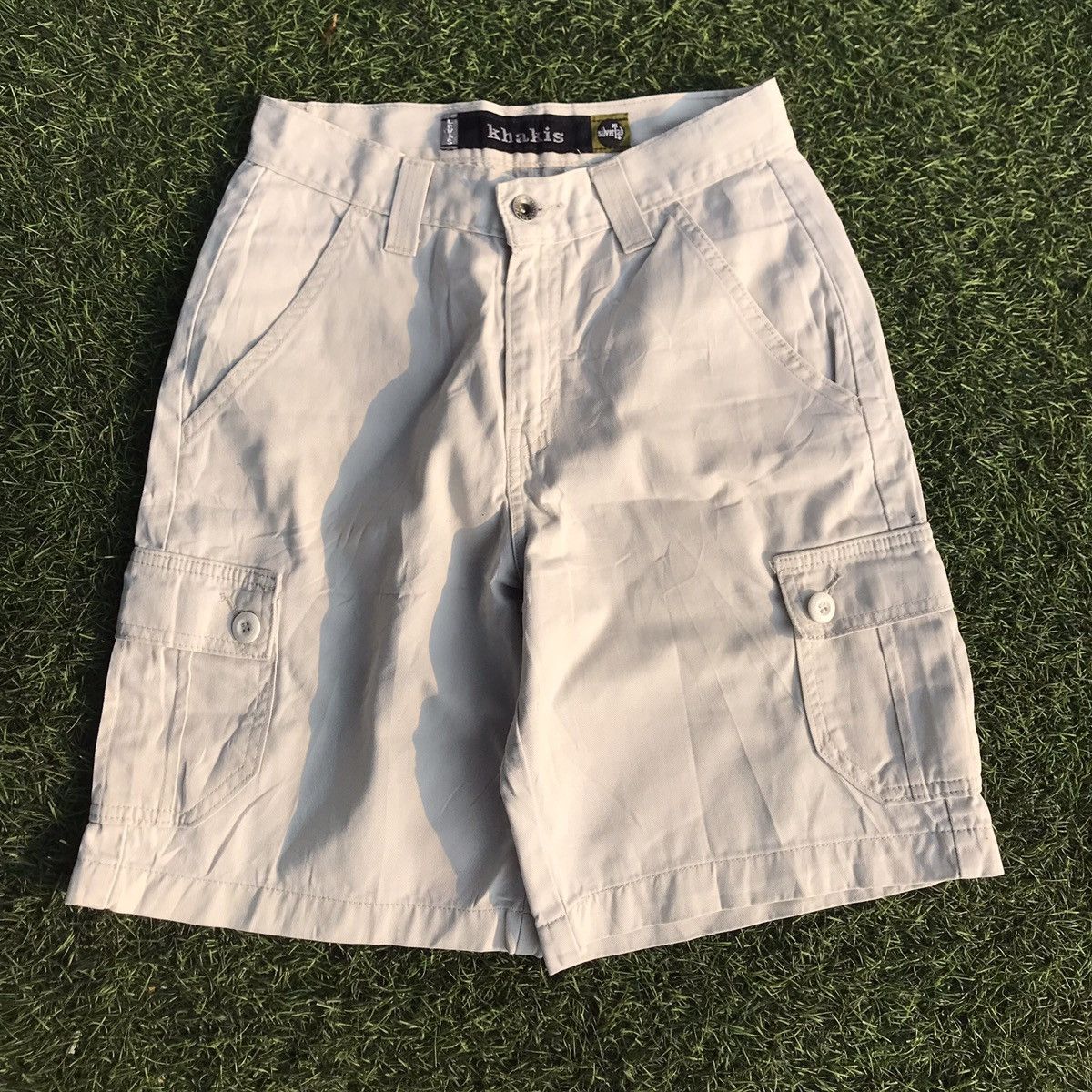 Levi's × Levi's Vintage Clothing Vintage 90s Levis Silver tab Cargo short pants Khakis model Size US 30 / EU 46 - 1 Thumbnail