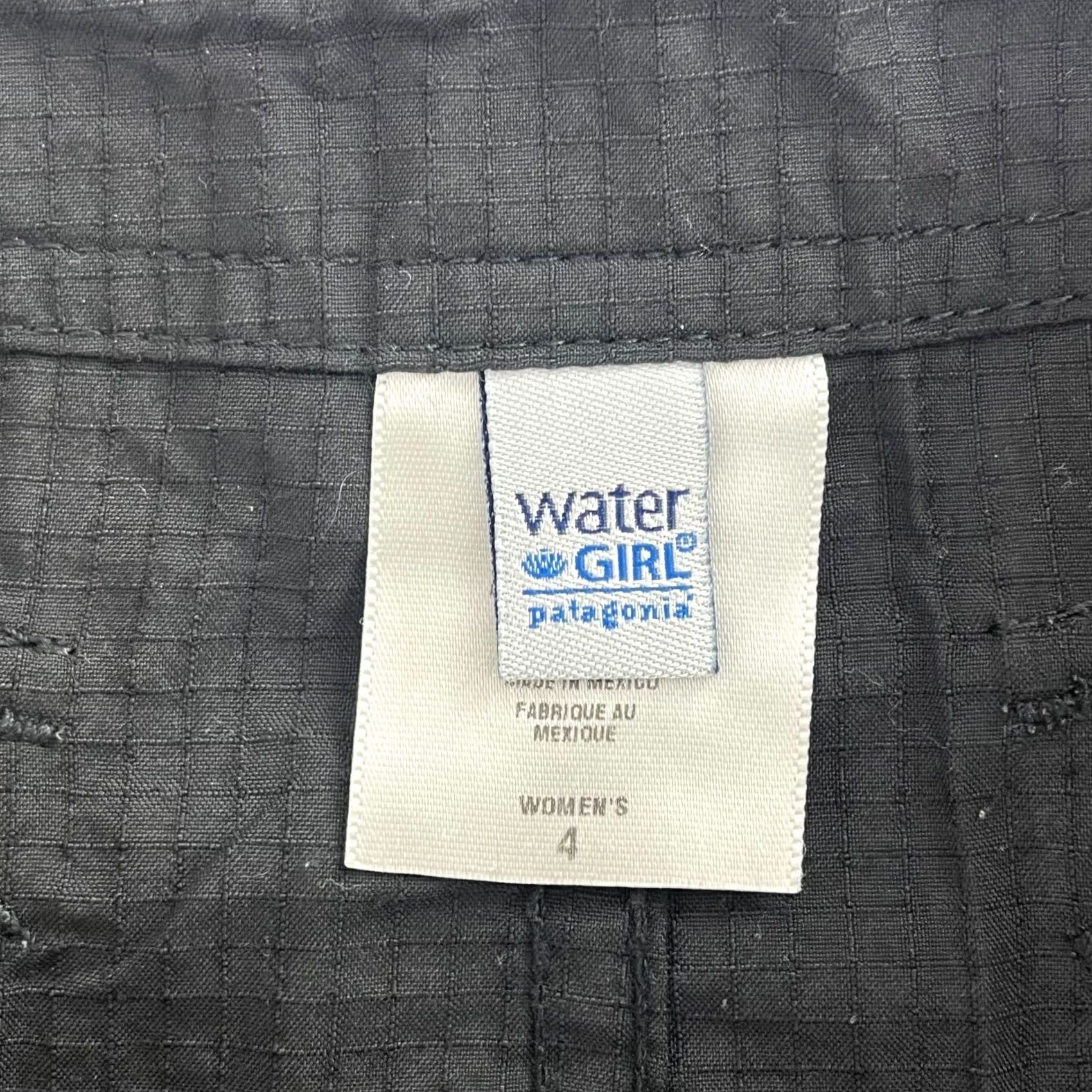 Patagonia Water Girl Patagonia Women's Swim Skirt Size 4 Black Drawstring Pockets Size 27" / US 4 / IT 40 - 3 Thumbnail