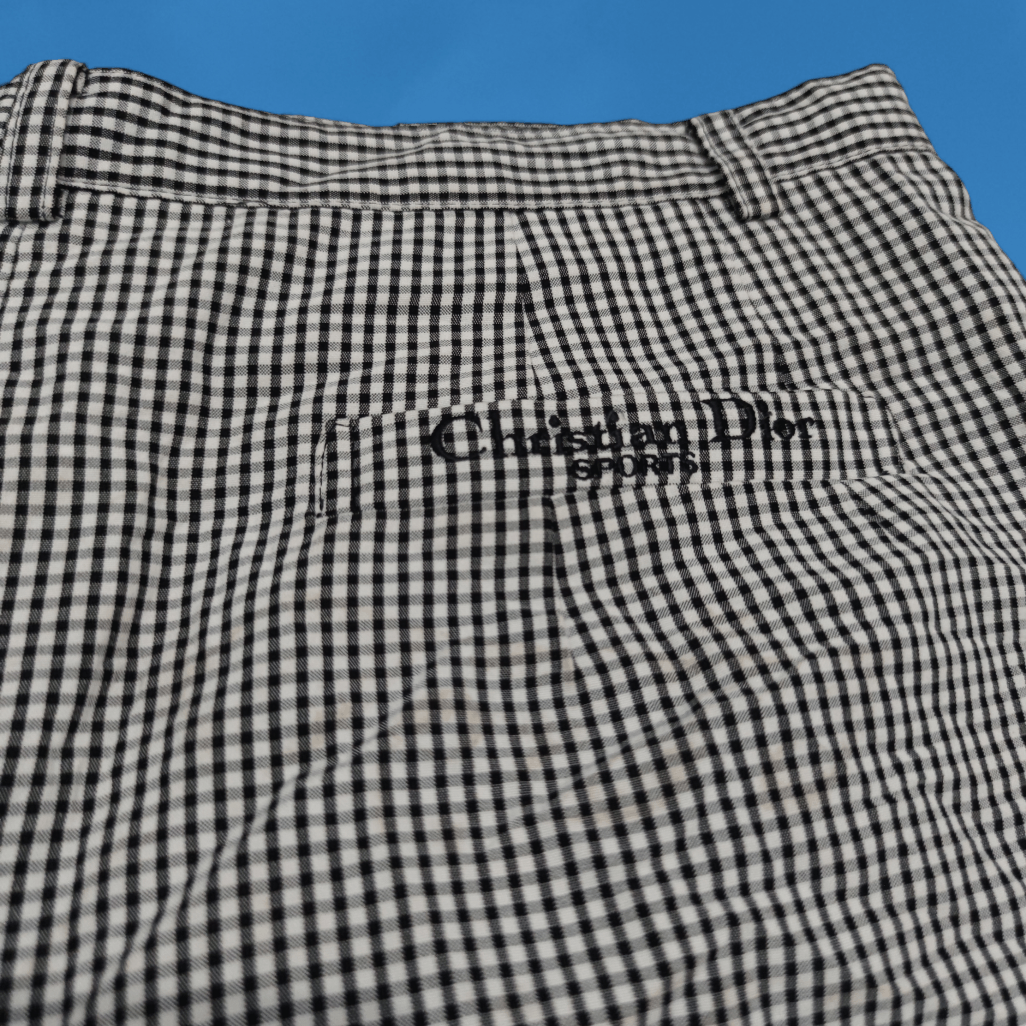 Christian Dior Monsieur Vintage 90s Christian Dior Sports Plaid Shorts Size 30" / US 8 / IT 44 - 3 Thumbnail