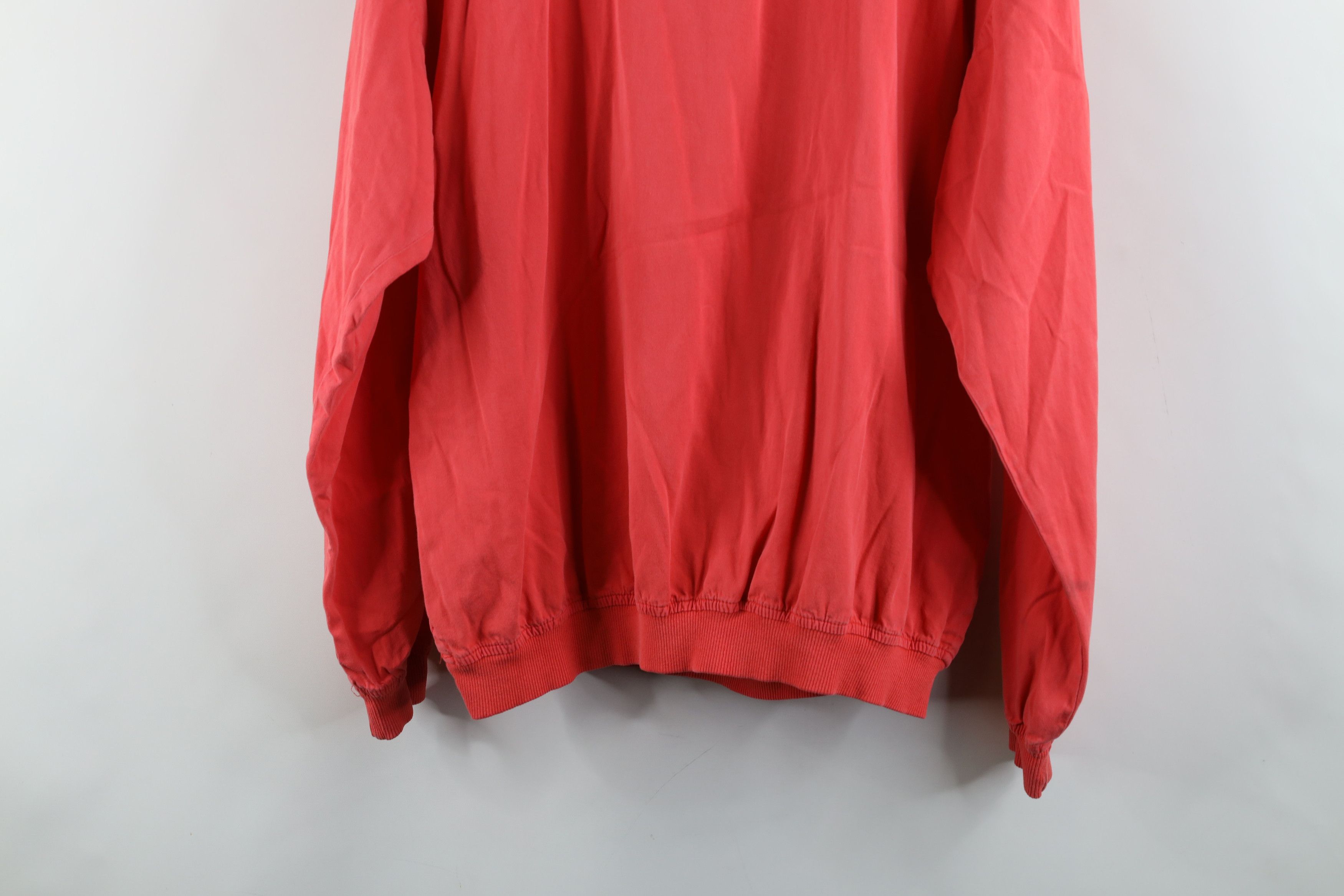 Vintage Vintage 90s Streetwear Flip Flop Pullover Henley Jacket Pink Size L / US 10 / IT 46 - 15 Thumbnail