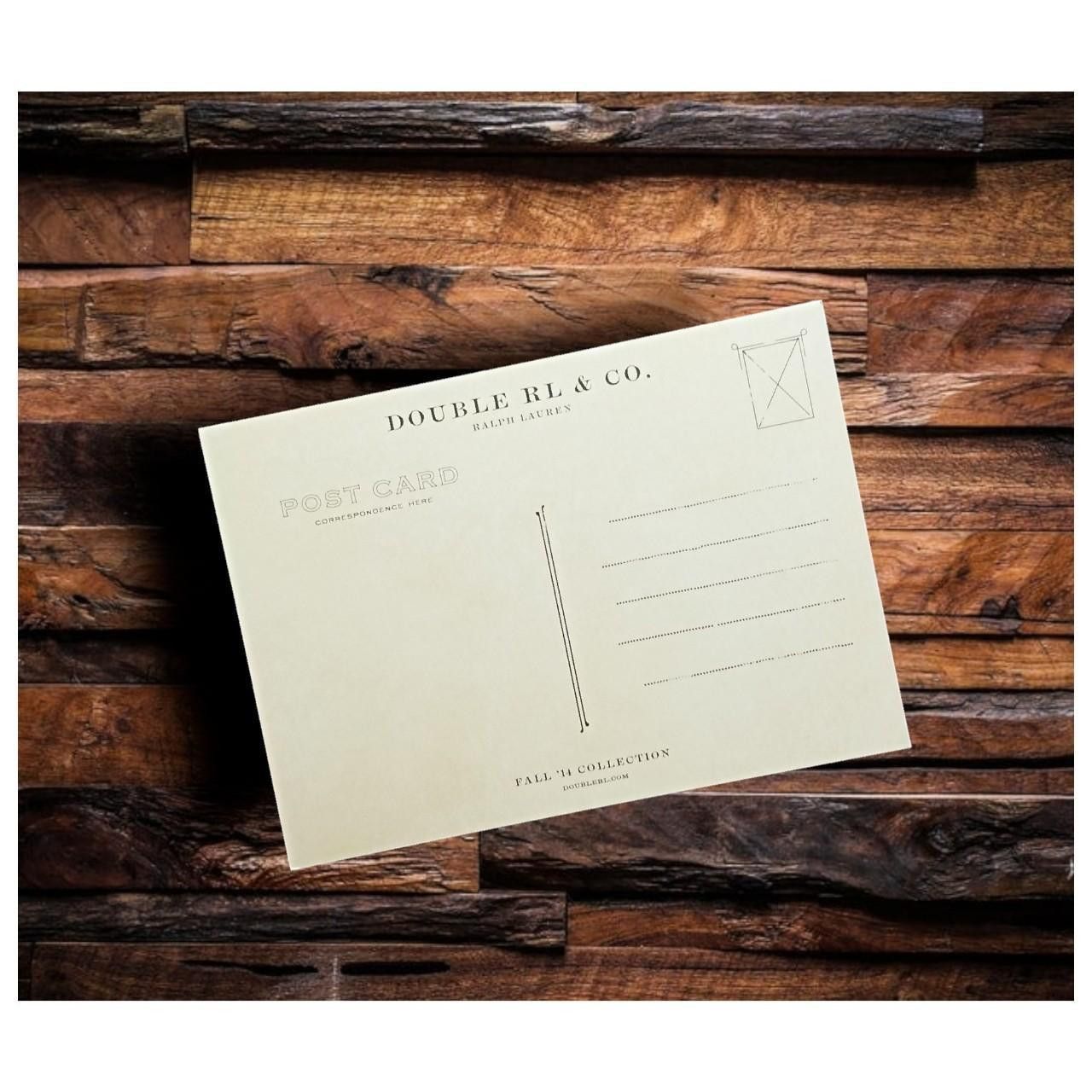 RRL Ralph Lauren DOUBLE RL RALPH LAUREN RRL (9 POSTCARDS)- NEW NEVER USED Size ONE SIZE - 8 Thumbnail