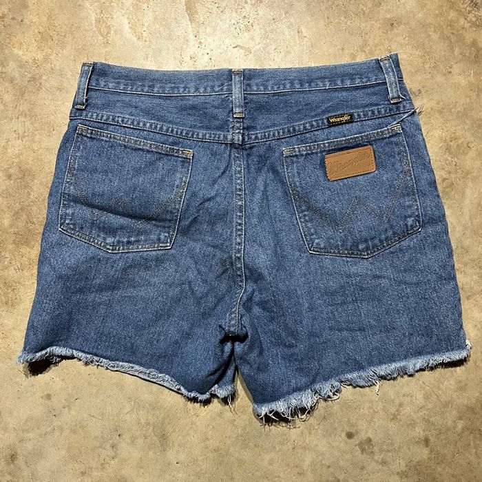 Vintage Vintage 70s Wrangler Short Denim Jean Shorts Jorts 32x4.5 | Grailed