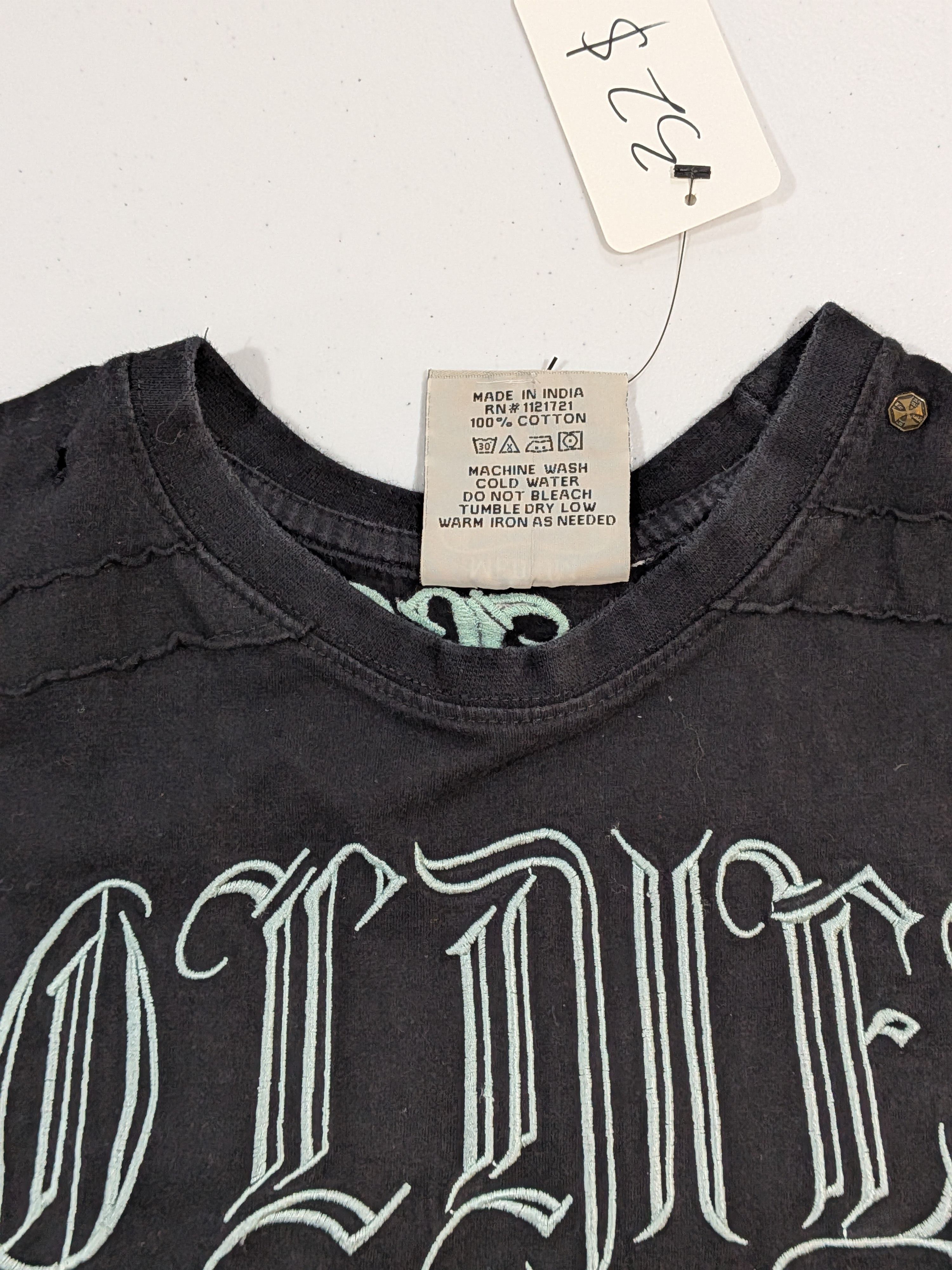 Black Label Men's Y2K Black Label "Soldier Dies But Once" Tee Size US M / EU 48-50 / 2 - 3 Thumbnail