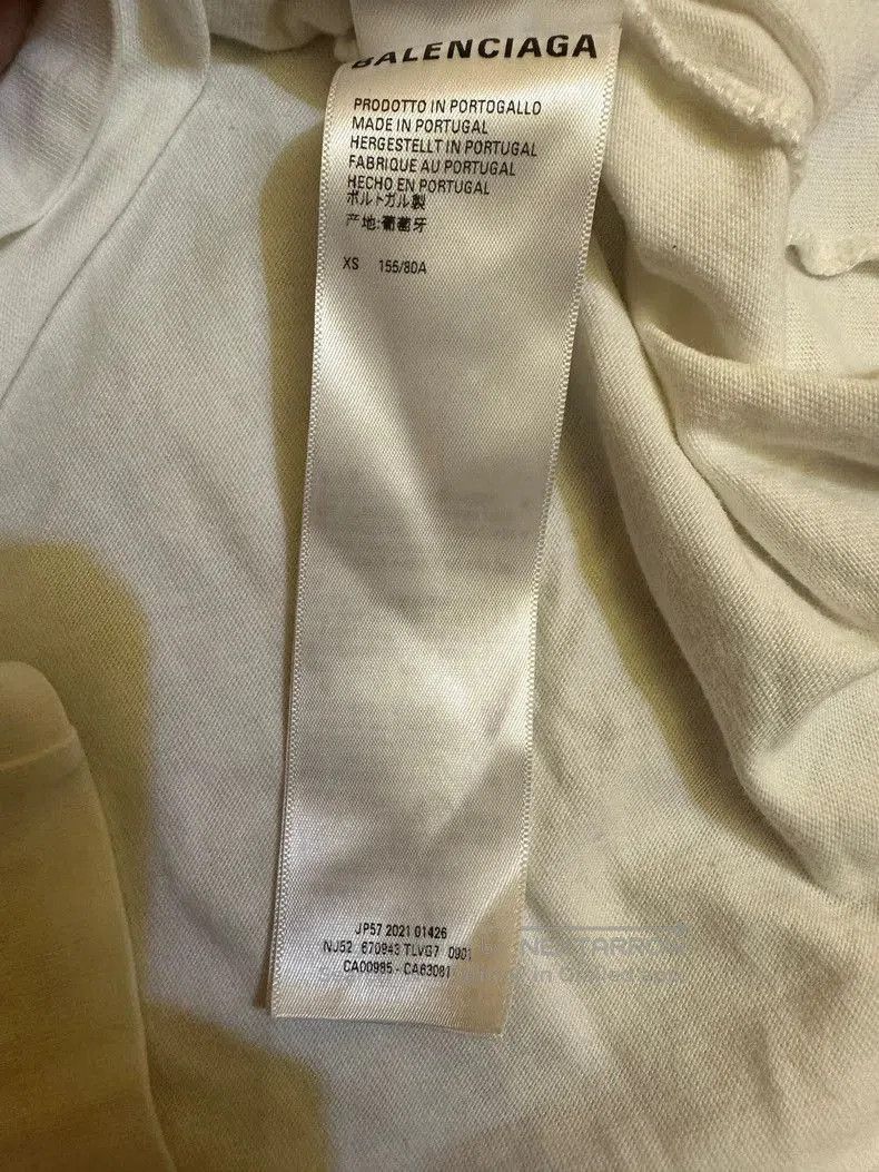 Balenciaga Balenciaga x The Simpsons Short Sleeve T-Shirt. Size US XS / EU 42 / 0 - 4 Thumbnail
