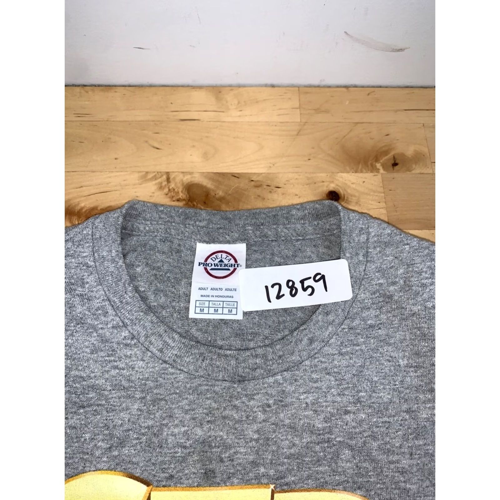 Delta VINTAGE Crash Bandicoot CTR Nitro Fueled Shirt Men M Gray Size US M / EU 48-50 / 2 - 2 Thumbnail