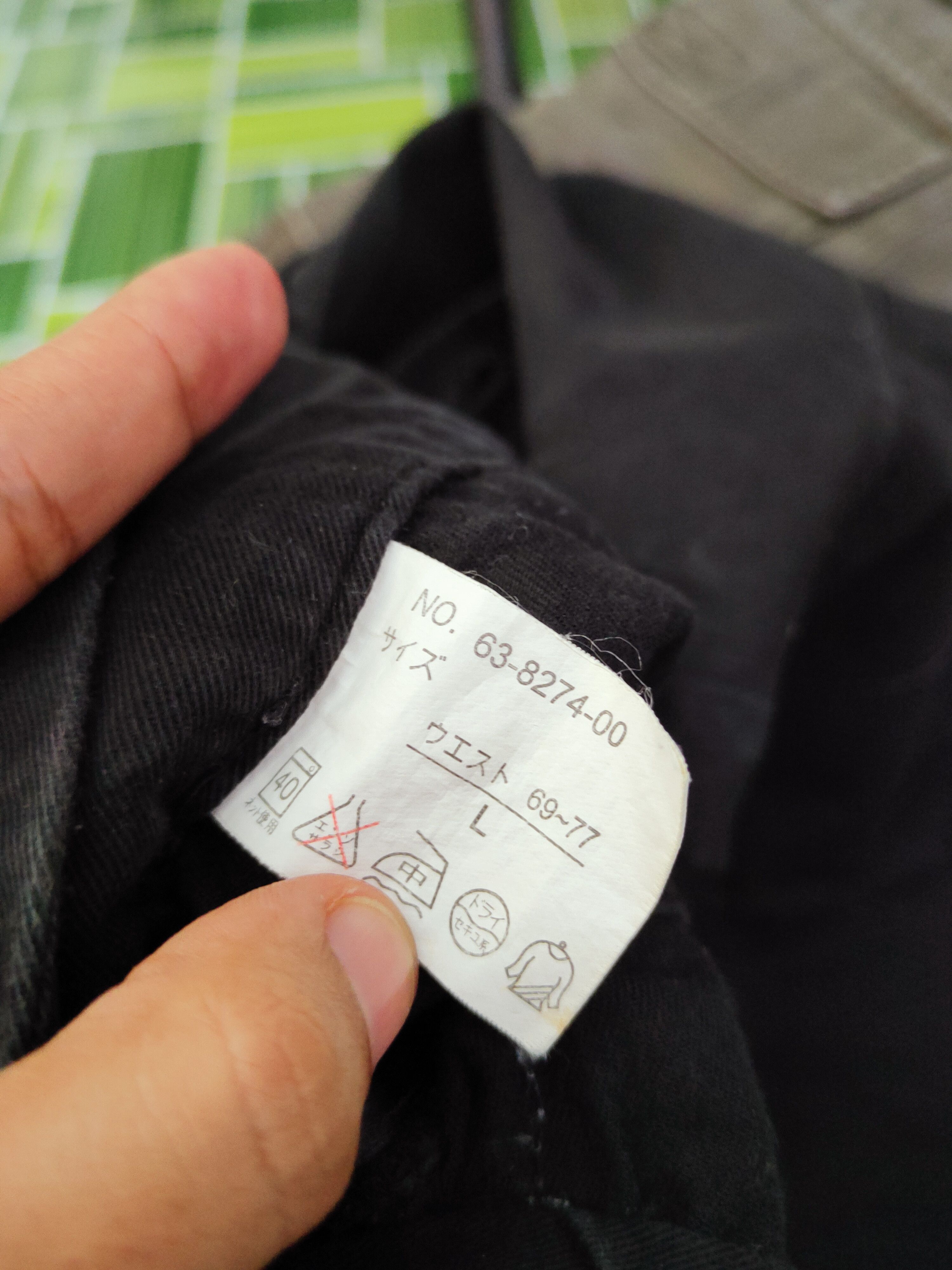Japanese Brand DL Fre.s.cute Black Multipocket Tactical Cargo Pants #W193 Size US 26 / EU 42 - 15 Thumbnail
