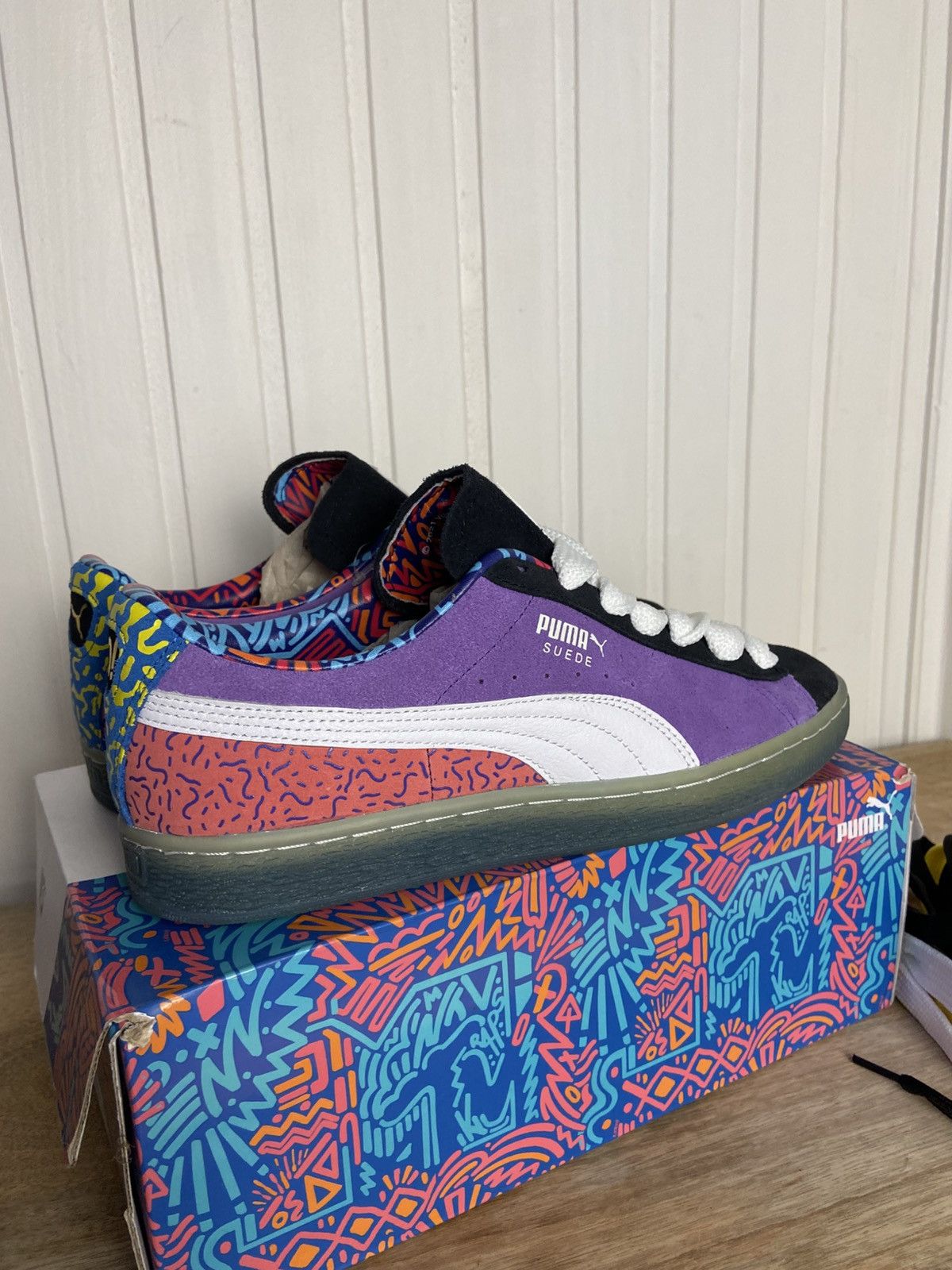 Puma New Puma Suede Classic XXI MTV Yo Ice Rare Size 9US Size US 9 / EU 42 - 6 Thumbnail