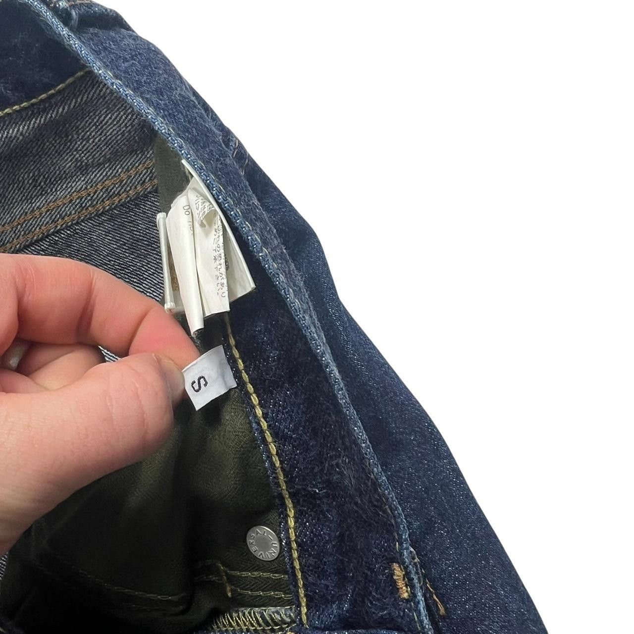 Bape Vintage Bape Embroidered Ape Head Denim Jeans - Waist: 32” Size US 32 / EU 48 - 4 Thumbnail