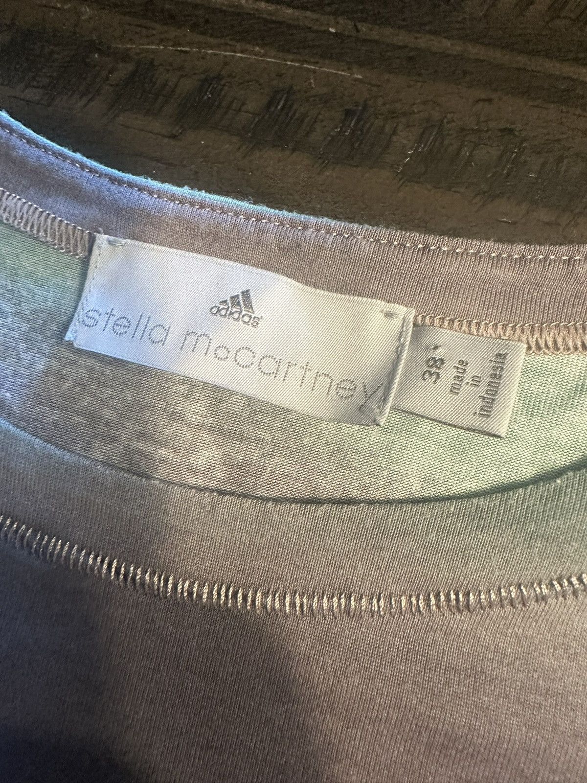 Stella McCartney Stella McCartney Green and Grey Addias Shirt Size S / US 4 / IT 40 - 4 Thumbnail
