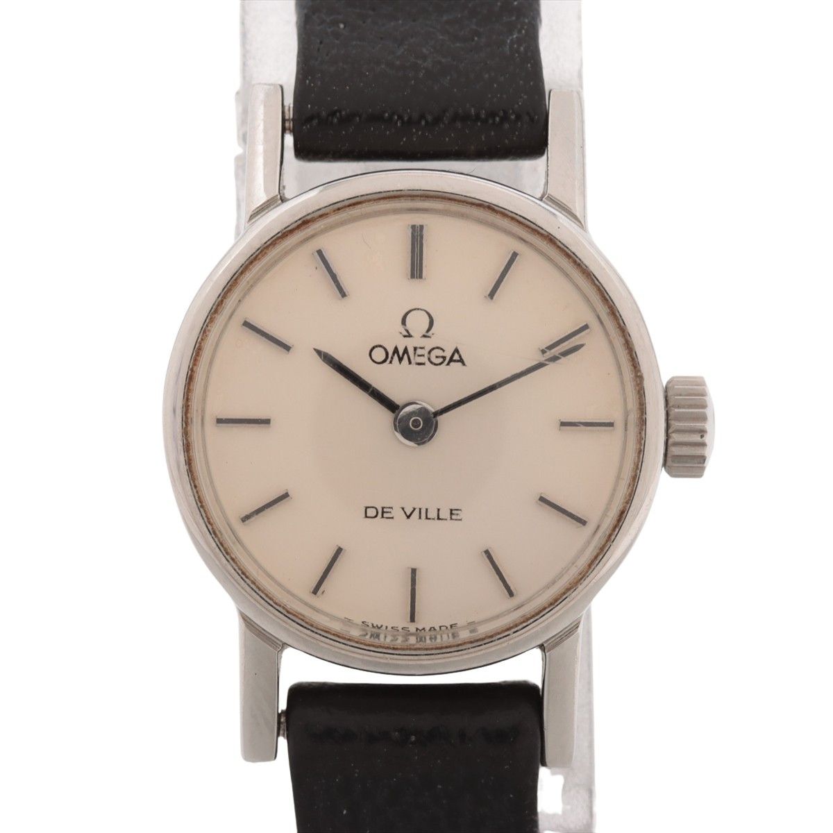 Omega Omega Vintage De Ville Quartz Watch Stainless Steel Size ONE SIZE - 1 Thumbnail