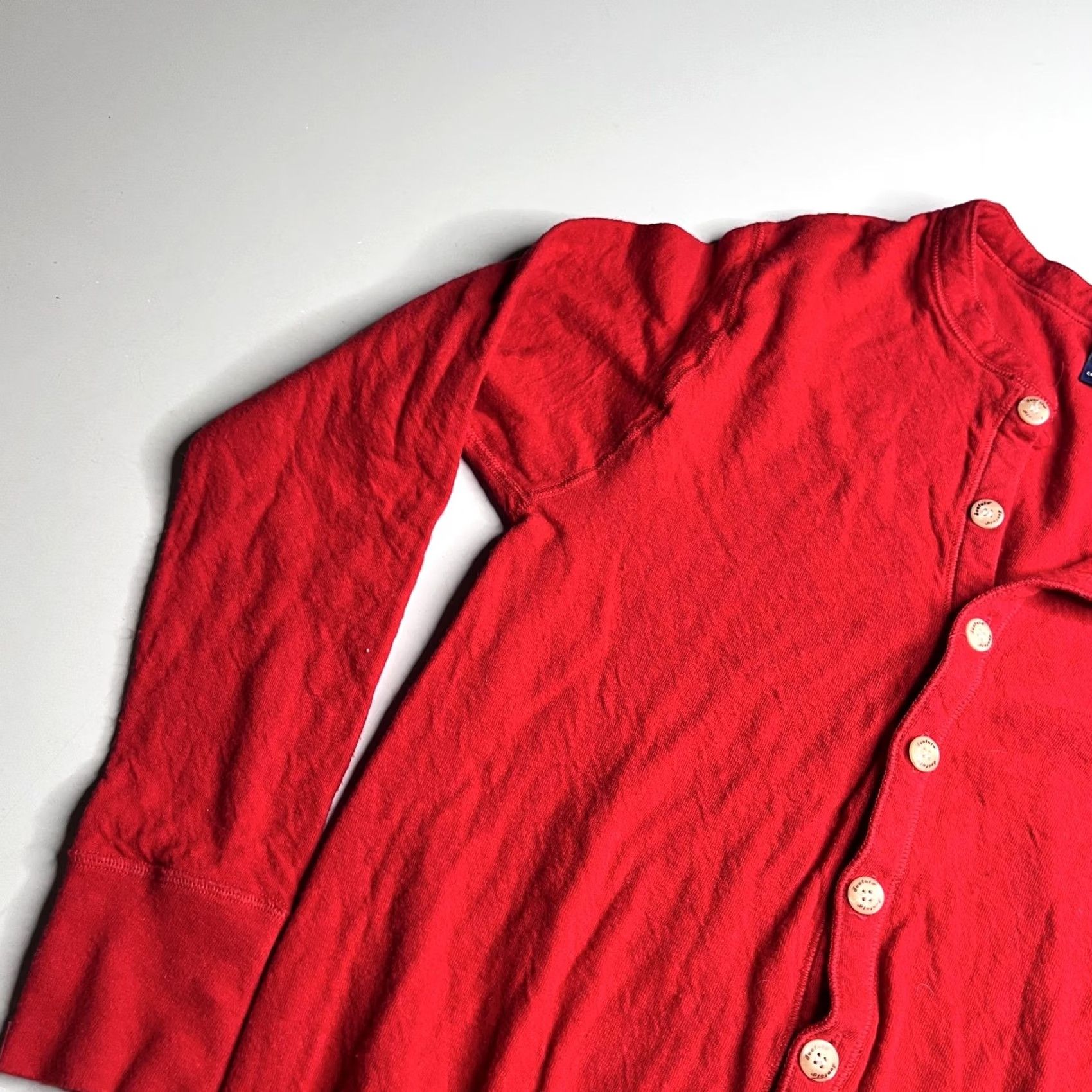 Vintage Duofold Long Johns Mens Small Red Thermal Union Suit One Piece USA Base Layer Size 36R - 4 Thumbnail