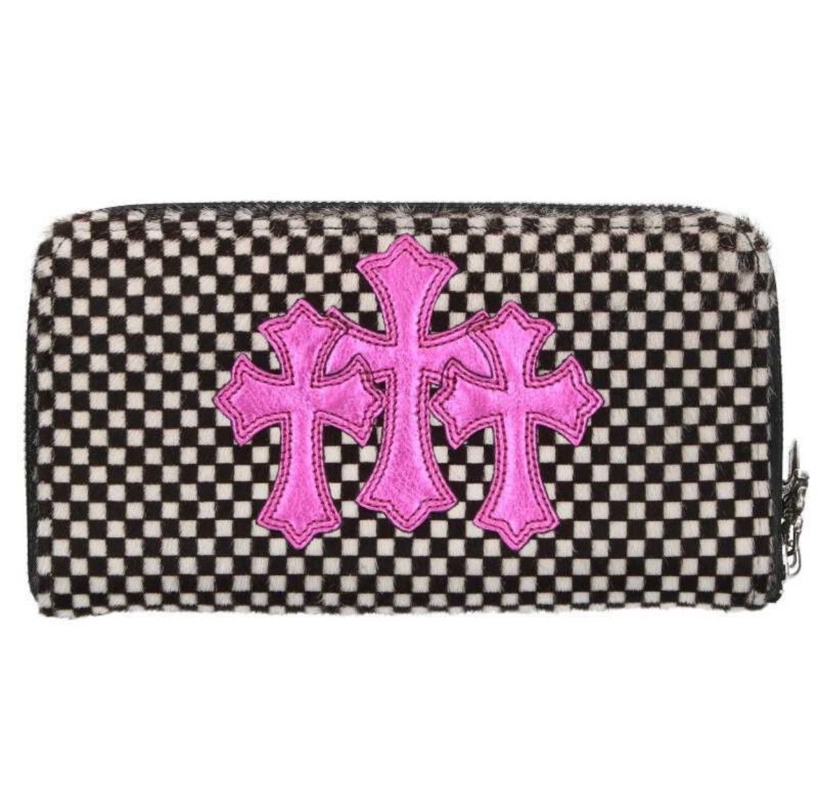 Chrome Hearts Chrome Hearts REC F ZIP Cross Round Zip Wallet Size ONE SIZE - 1 Thumbnail