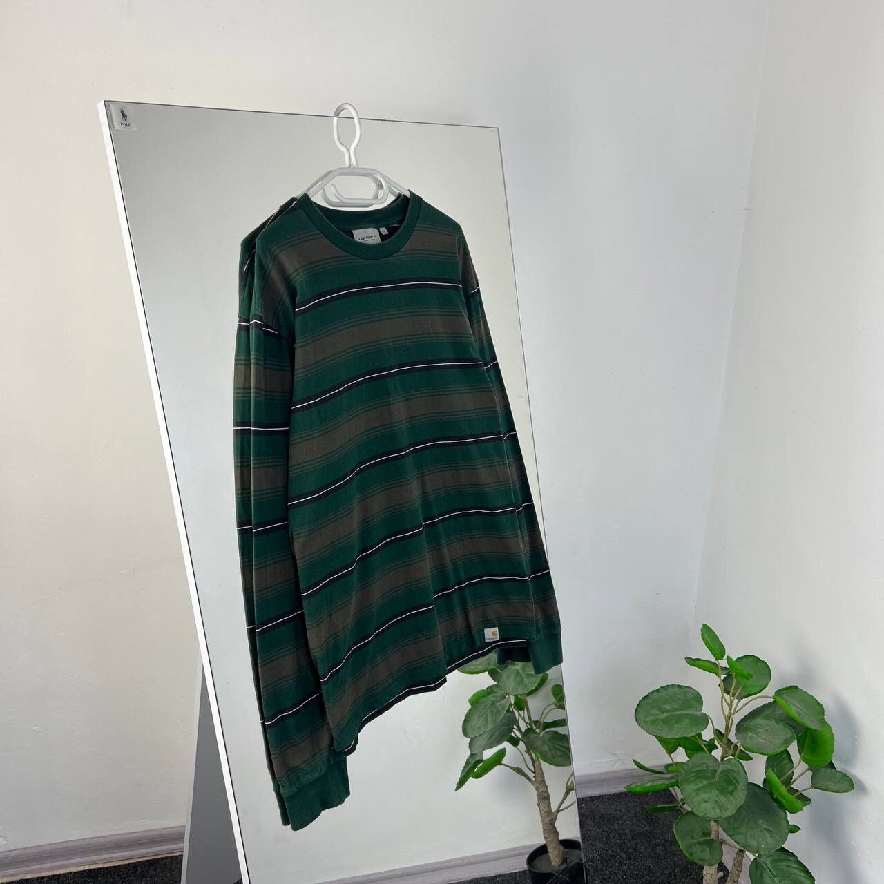 Carhartt Carhartt Long Sleeve Striped Mini Logo Size US XXL / EU 58 / 5 - 1 Thumbnail