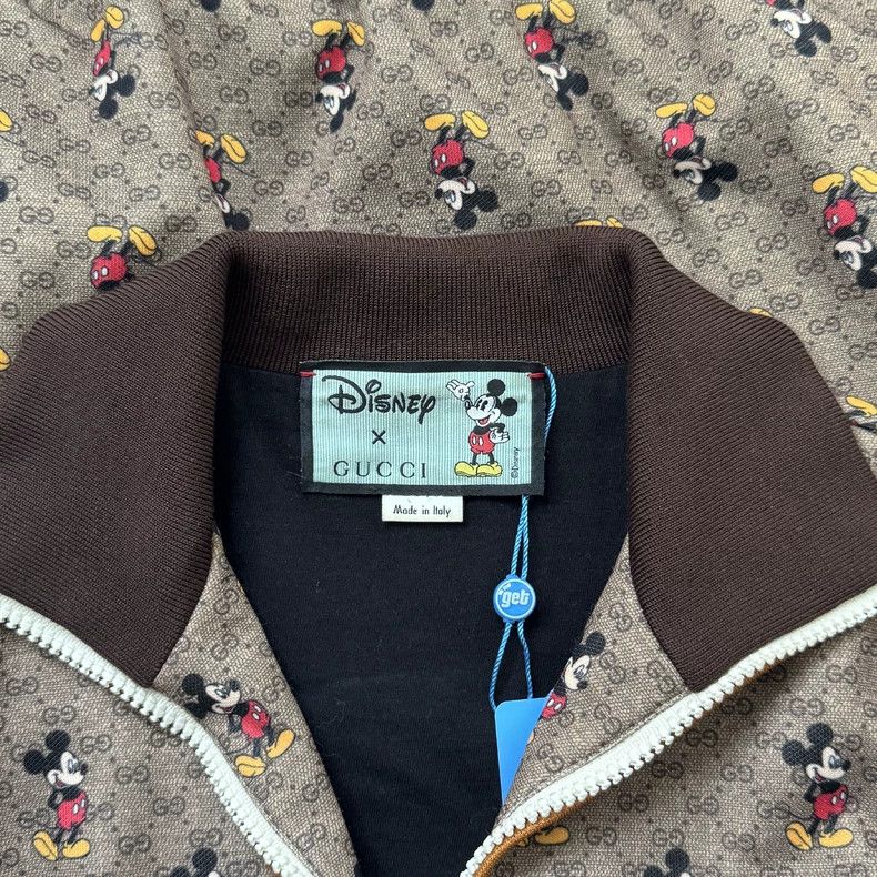 Gucci Gucci Mickey pattern full-print long-sleeved jacket Size US XS / EU 42 / 0 - 3 Thumbnail