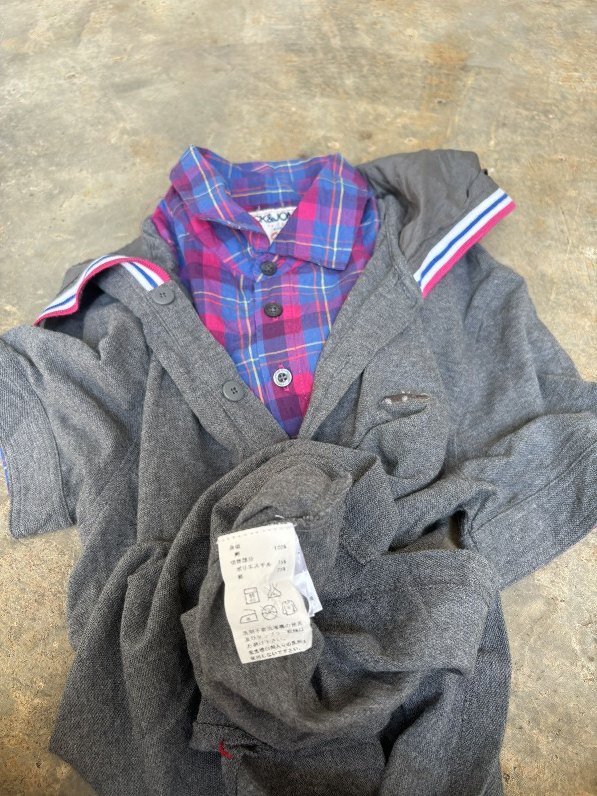 Hysteric Glamour Y2k Double Layer Jack&Jones Shirt Hoodie Size US M / EU 48-50 / 2 - 9 Thumbnail