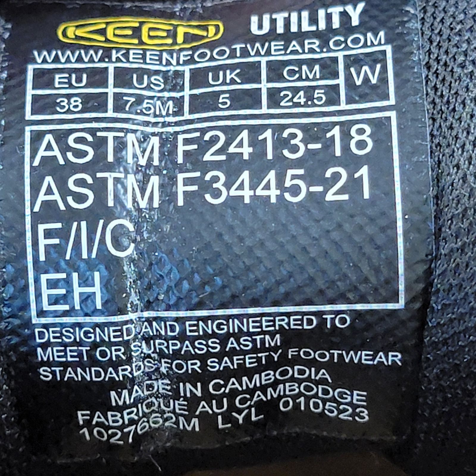 KEEN KEEN Wmns Utility Arvada Shift Sneakers Comp Toe Sz 7.5 Size US 7.5 / IT 37.5 - 6 Thumbnail