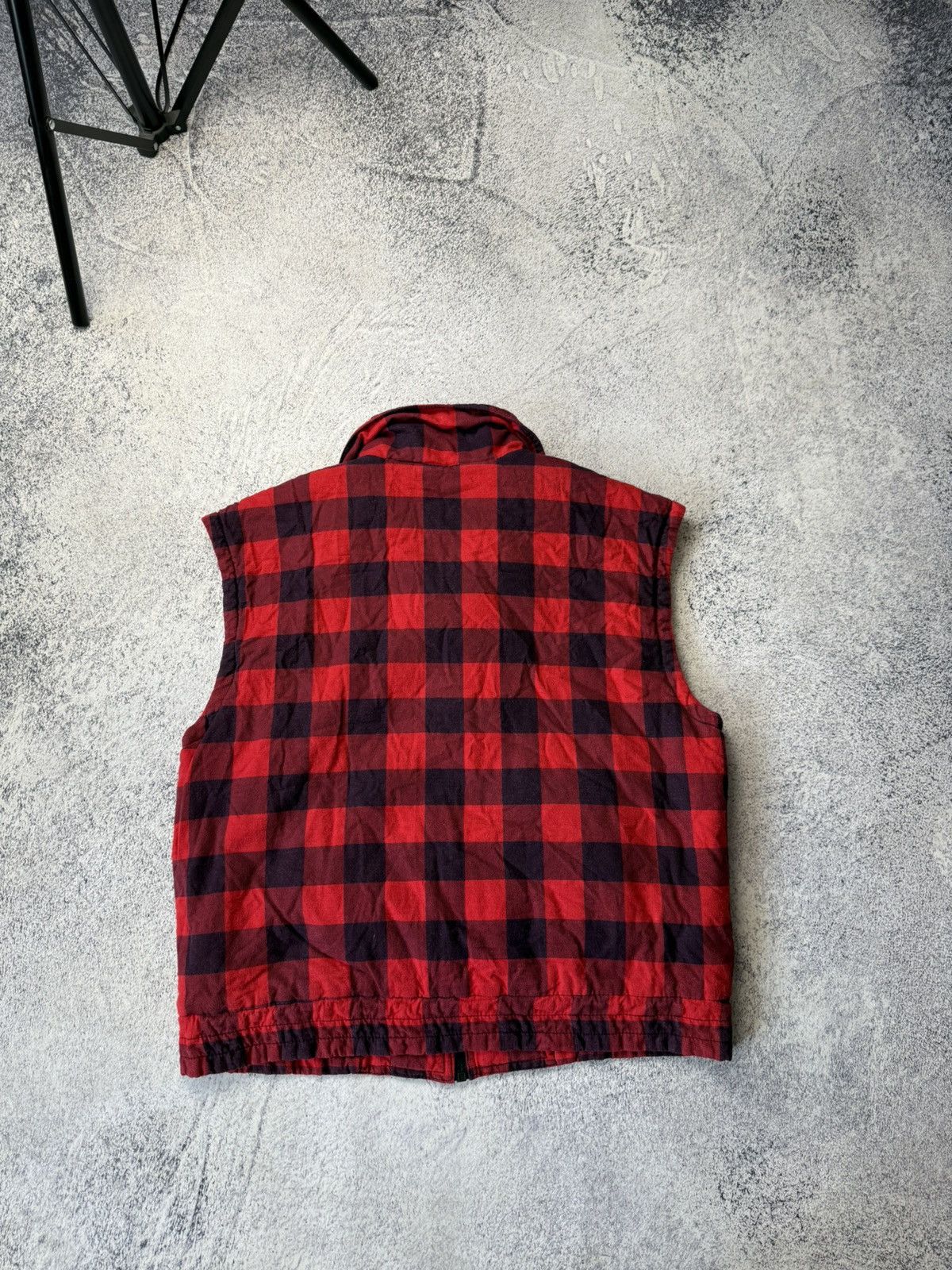 Other Vintage Dickies Plaid Vest RARE size L Size US L / EU 52-54 / 3 - 15 Thumbnail