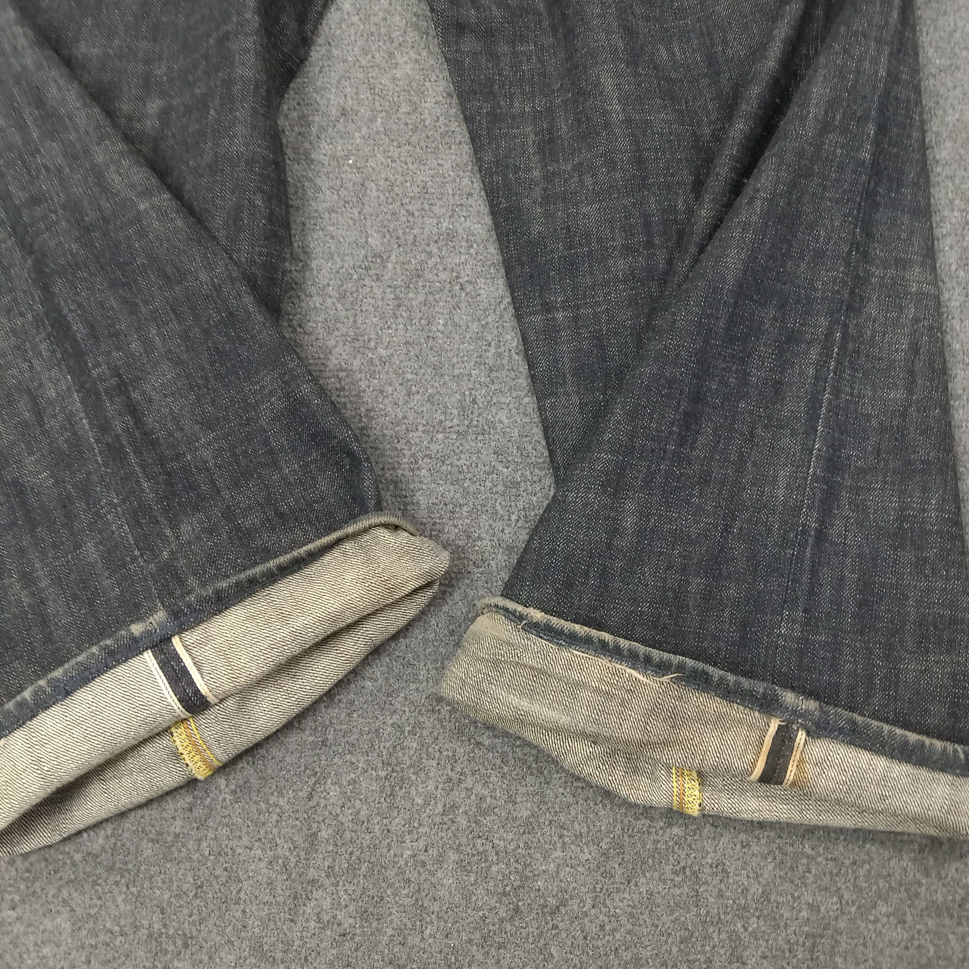 Evisu Evisu Paris Selvedge Japan Brand Daicock Denim Jeans C258N30 Size US 37 - 5 Thumbnail