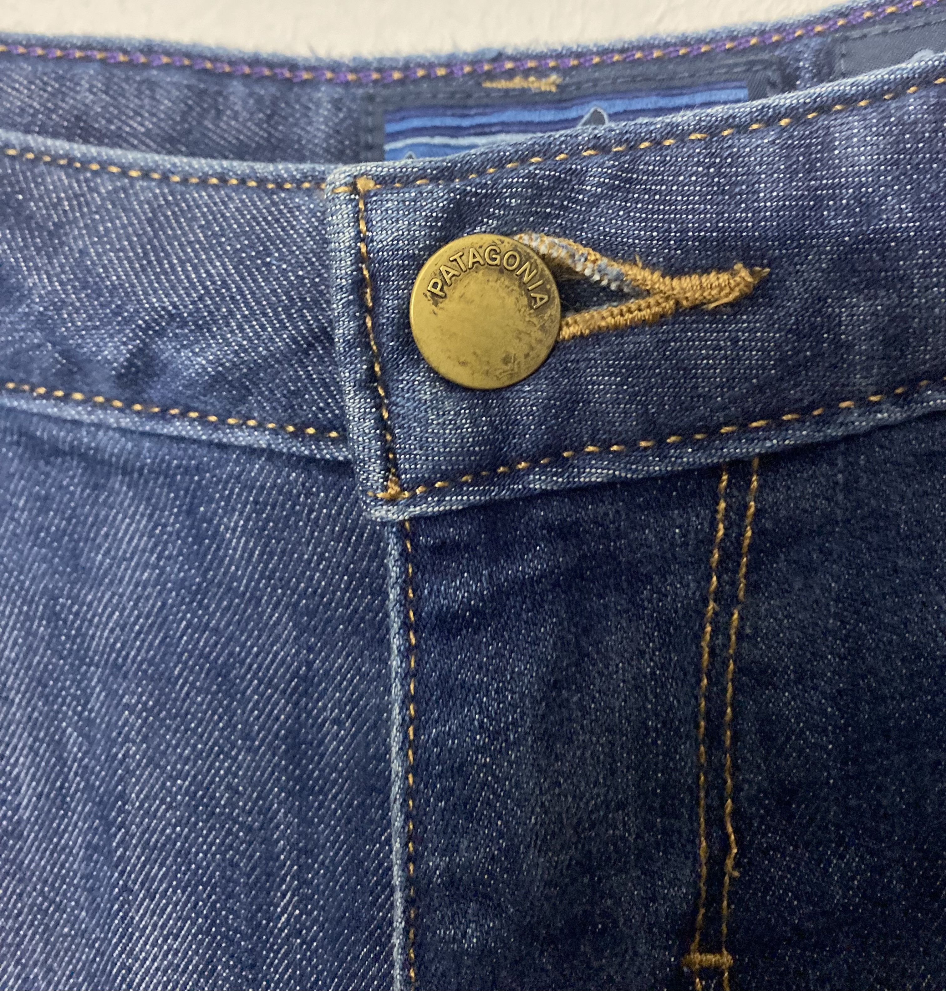 Patagonia Patagonia Straight Regular Distressed Blue Jeans Size 30" / US 8 / IT 44 - 10 Thumbnail