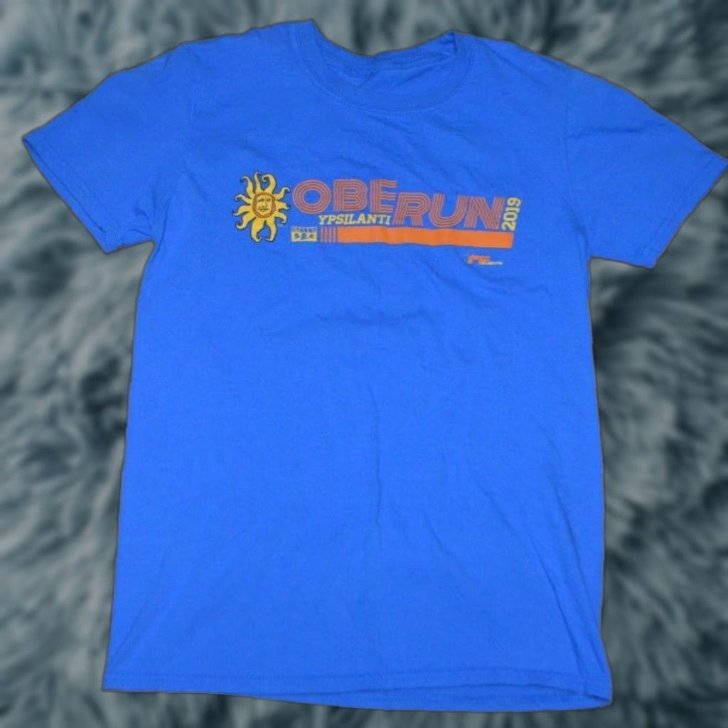 Vintage Bell's Oberun 2019 Ypsilanti T Shirt Small Men's Graphic Tee Blue Beer Running 5K Oberon Bell's Brewing T-Shirt Size US S / EU 44-46 / 1 - 1 Thumbnail