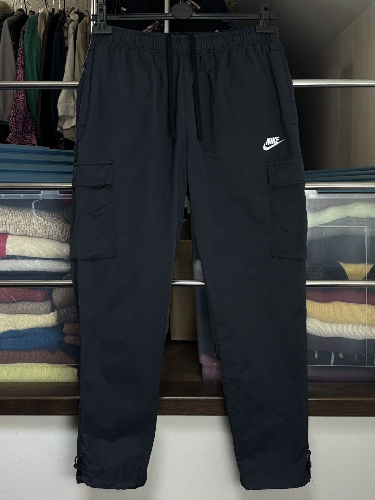 Nike Nike Tech Cargo Cotton Nylon Sweatpants Streetwear Size US 36 / EU 52 - 1 Thumbnail