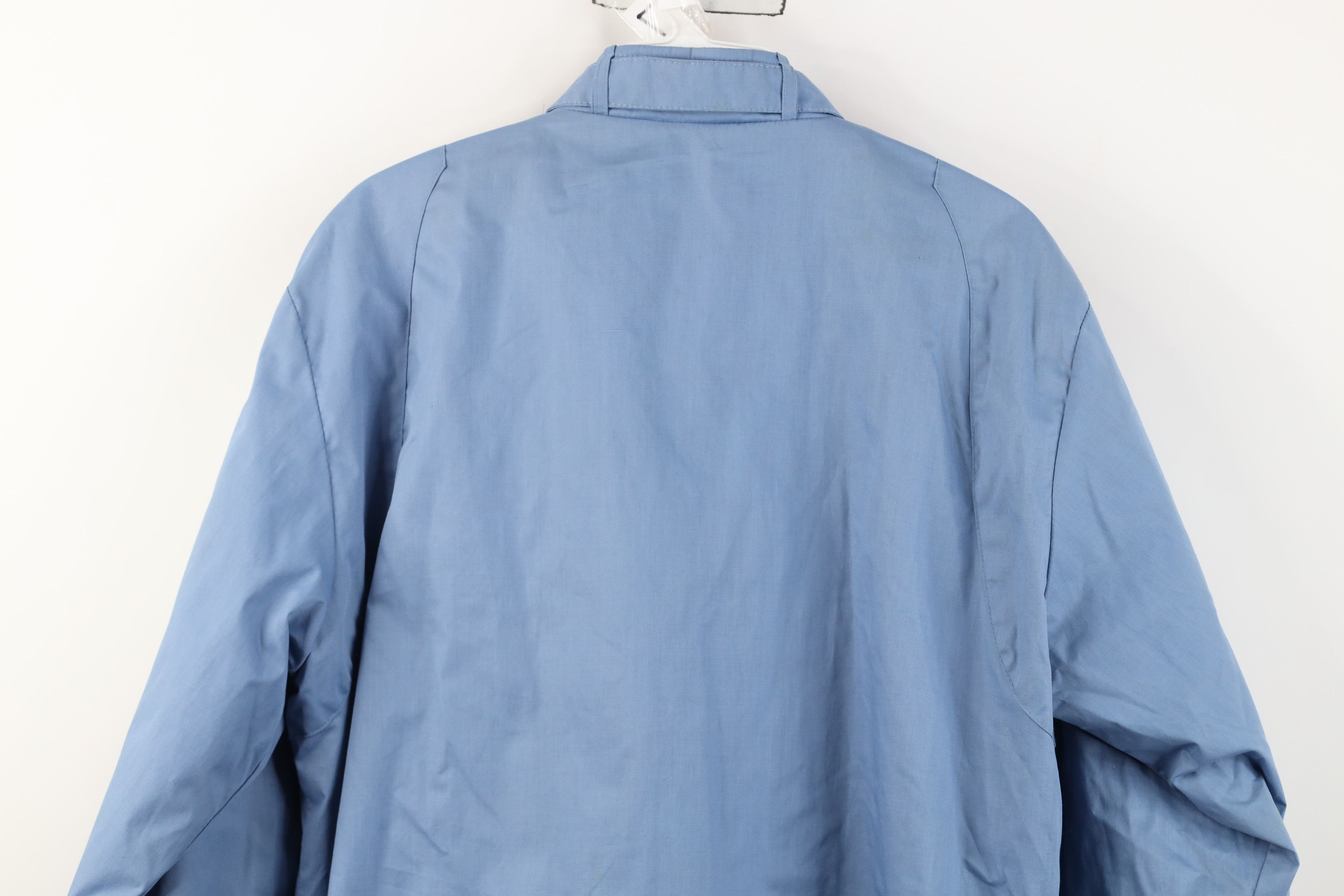 Vintage Vintage 80s 90s Streetwear Cafe Racer Bomber Jacket Blue Size US M / EU 48-50 / 2 - 14 Thumbnail
