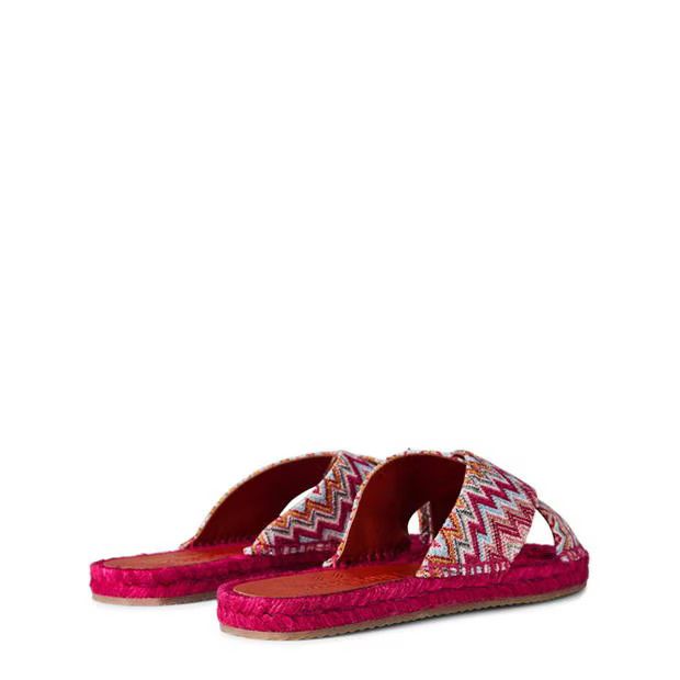 Missoni o1g2r1mq1124 Harlow Sandals in Multicolor Size US 10 / IT 40 - 4 Thumbnail