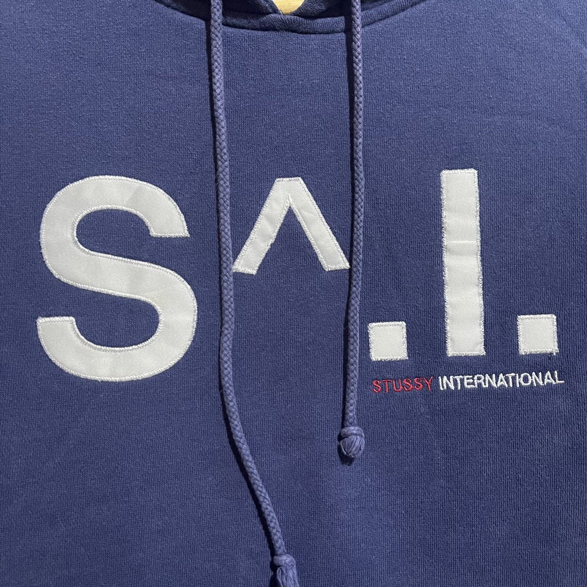 Stussy Vintage Stüssy International “S^I” Logo Hoodie Size US M / EU 48-50 / 2 - 3 Thumbnail