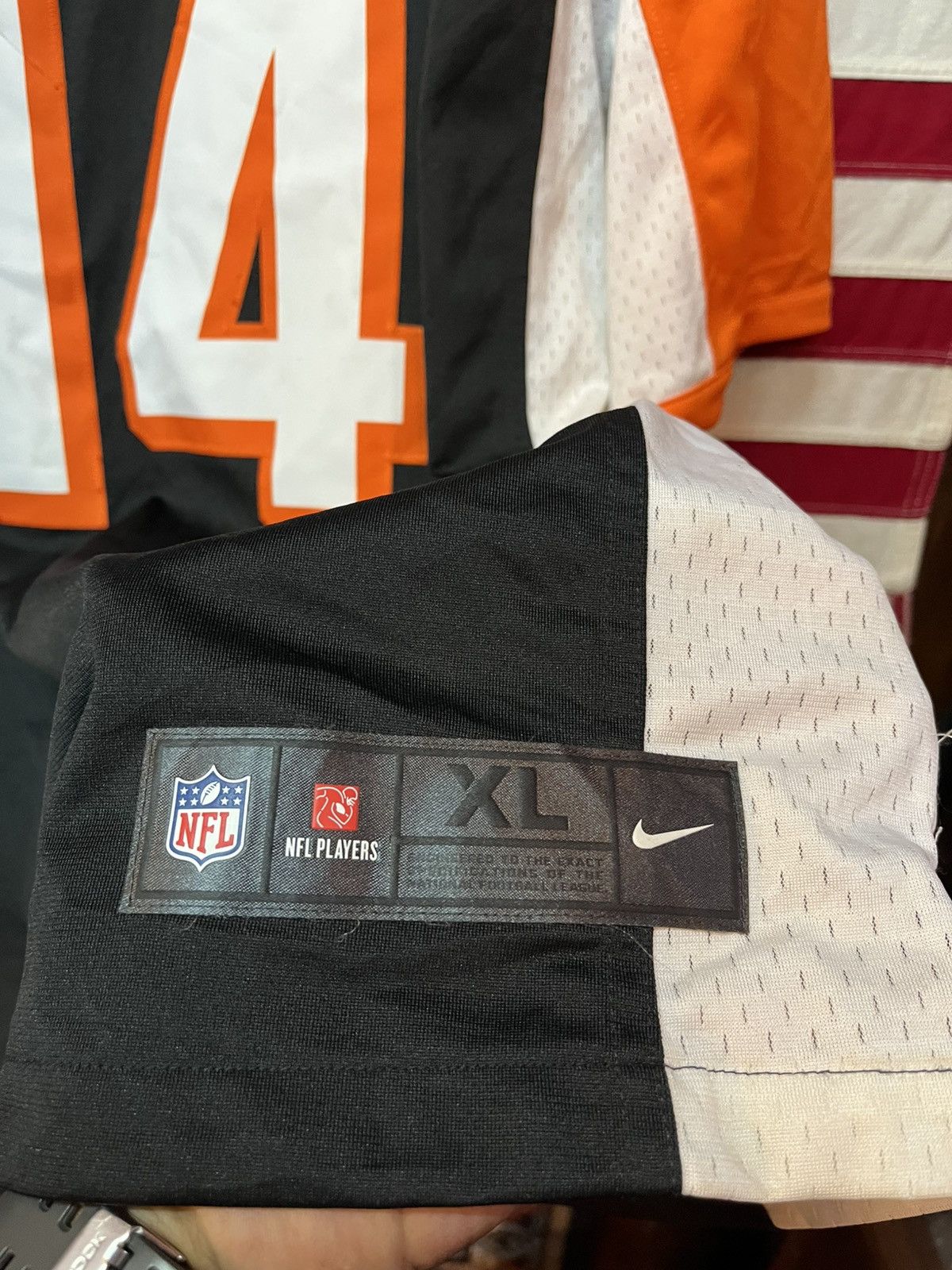 Nike Nike Cincinnati Bengals Andy Dalton #14 NFL JERSEY Size US XL / EU 56 / 4 - 3 Thumbnail